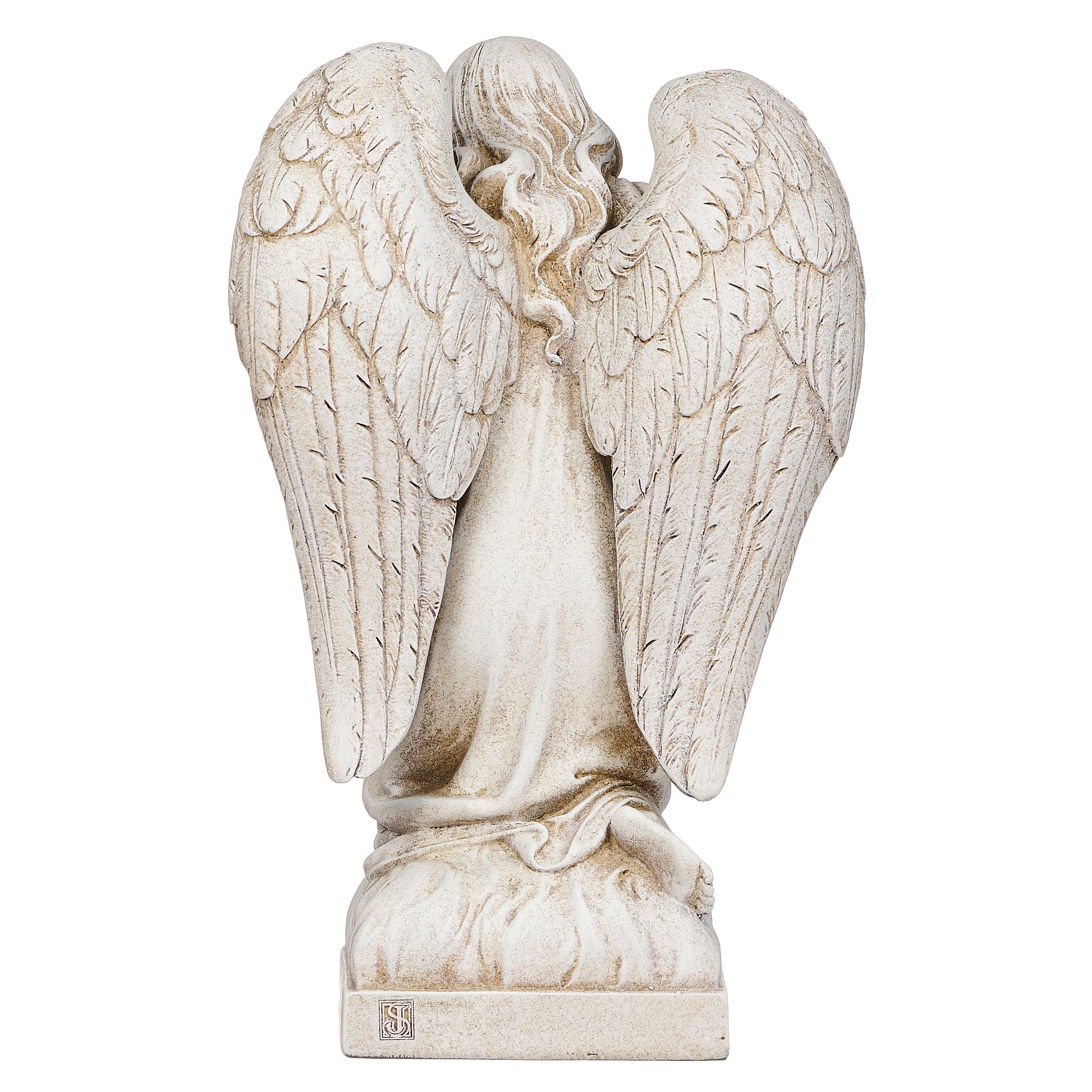 Joseph's Studio Angel With Trumpet Garden Statue