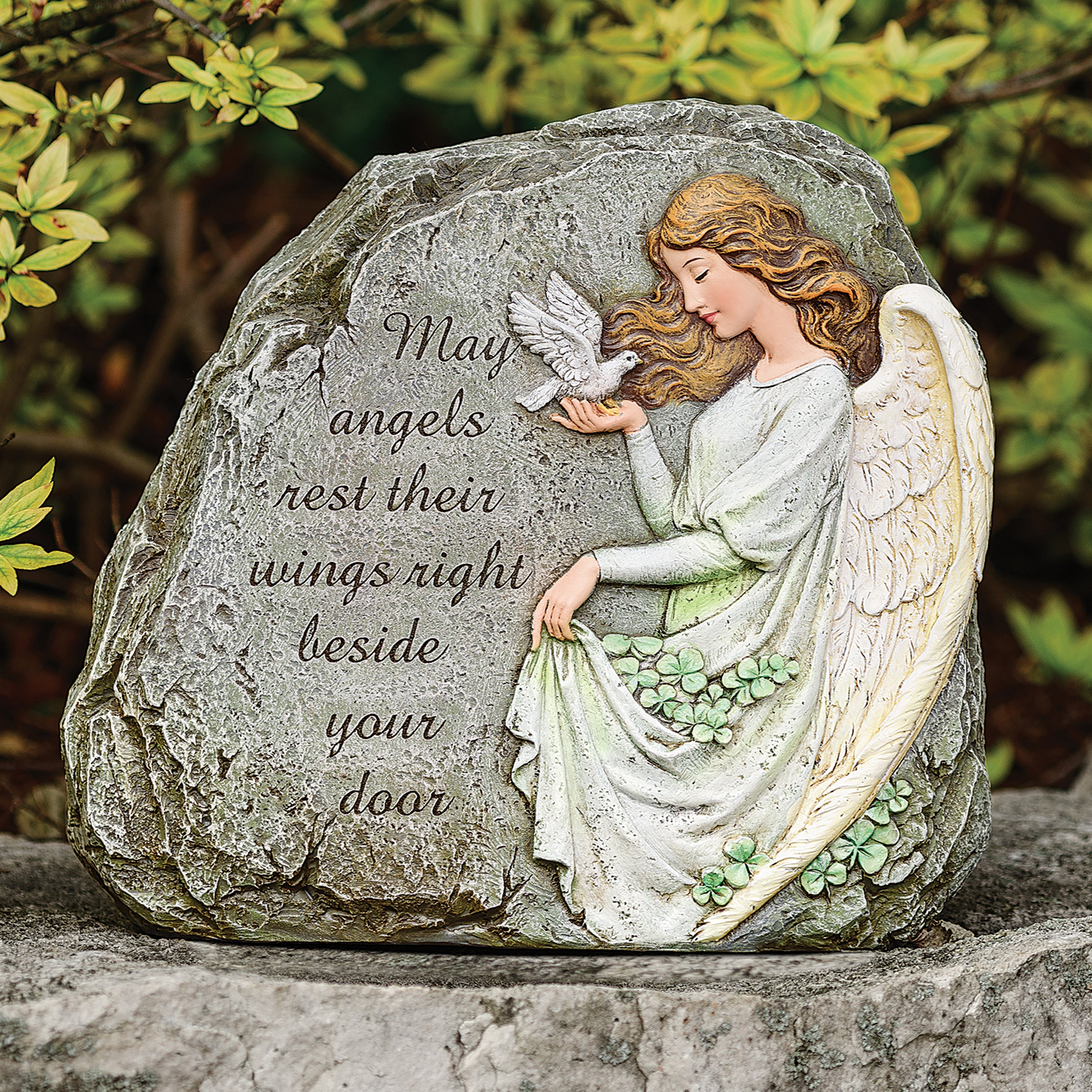 Joseph's Studio Celtic Angel Garden Stone