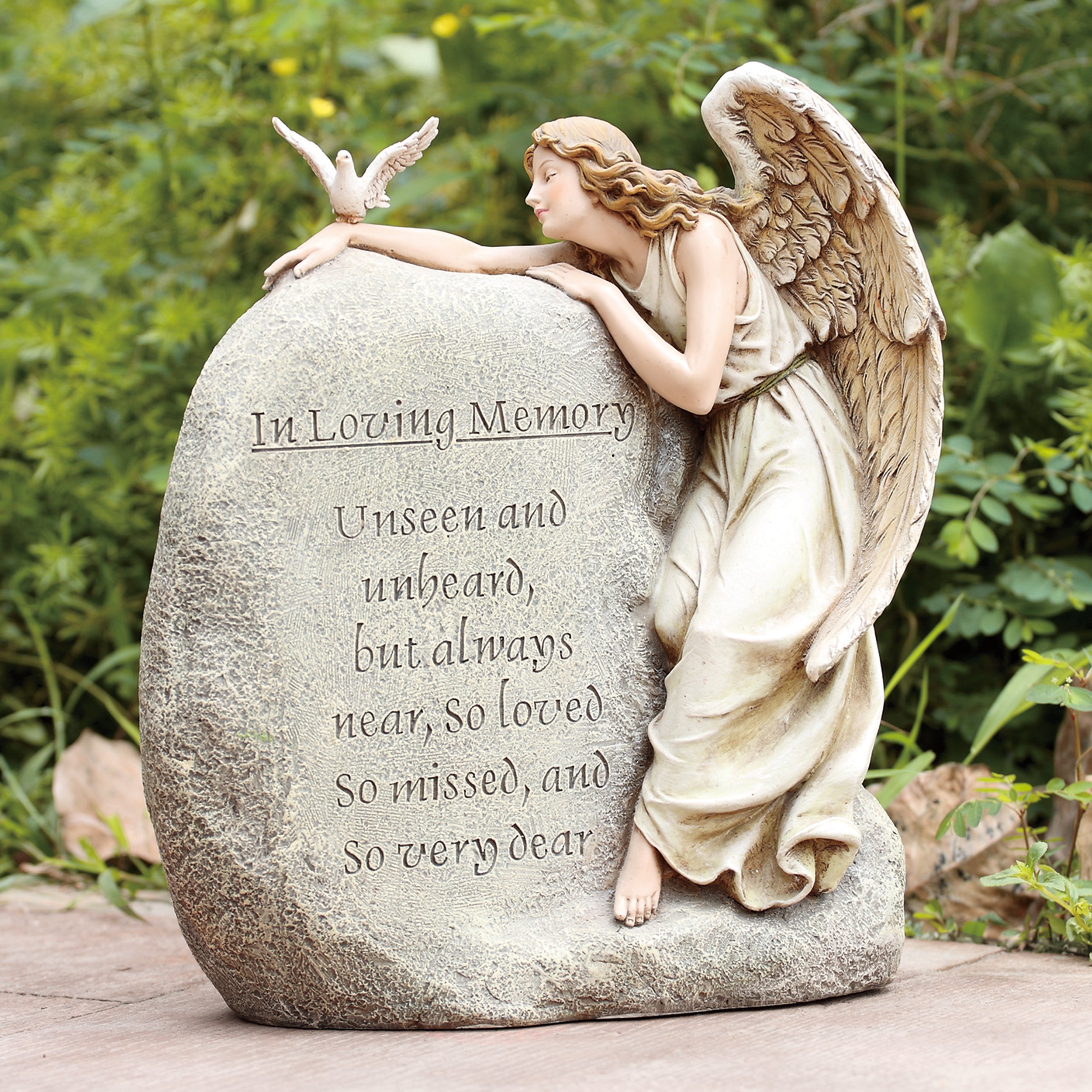 Joseph's Studio In Memory Angel Garden Stone