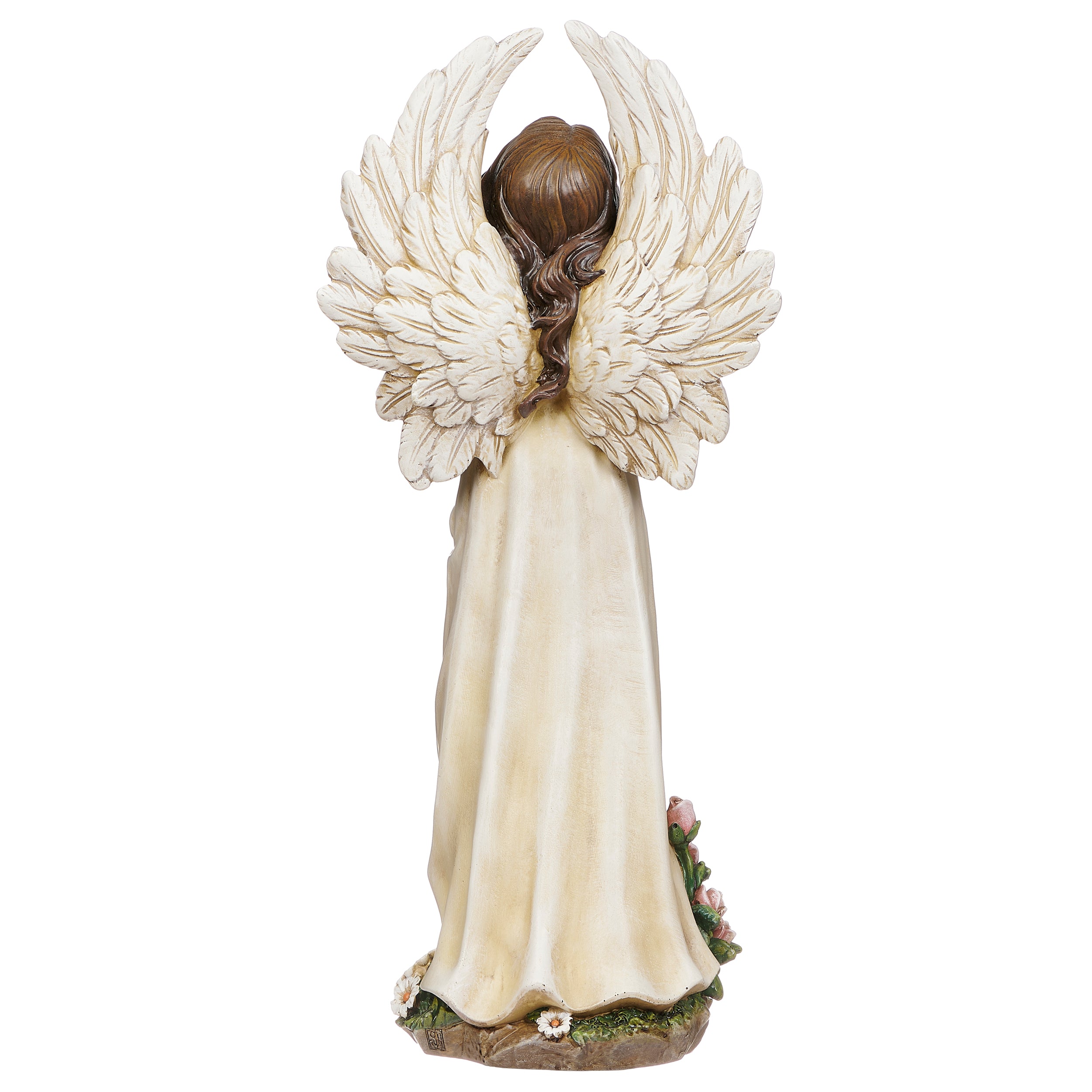 Joseph's Studio Angel Standing with Dove Garden Statue