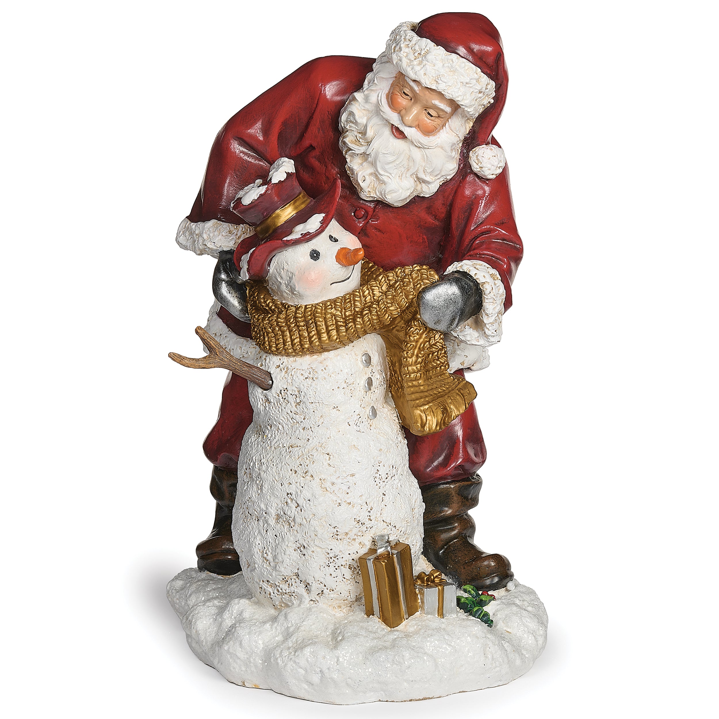 Joseph's Studio Santa Building Snowman Figure