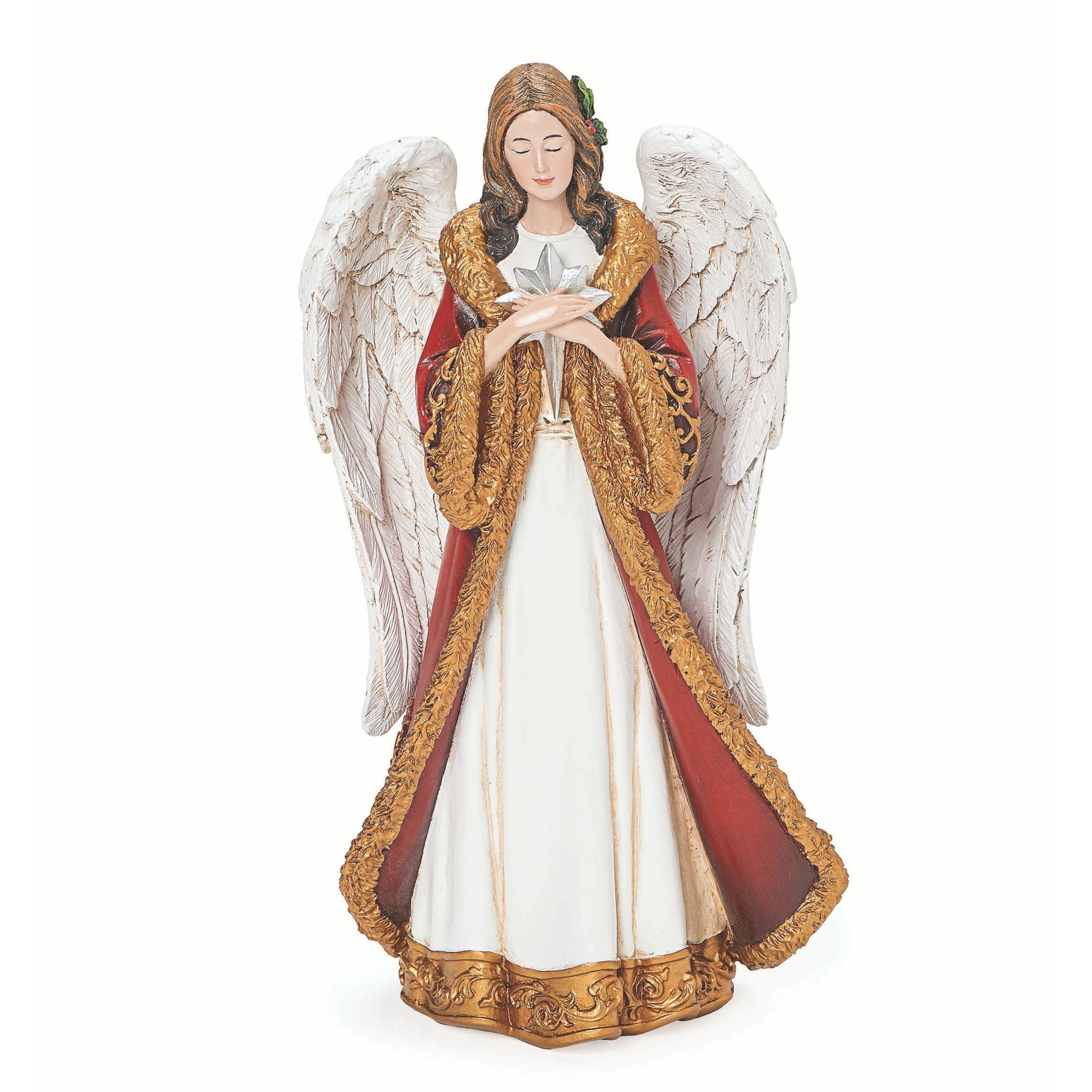 Joseph's Studio Angel Holding Star of Bethlehem Figure
