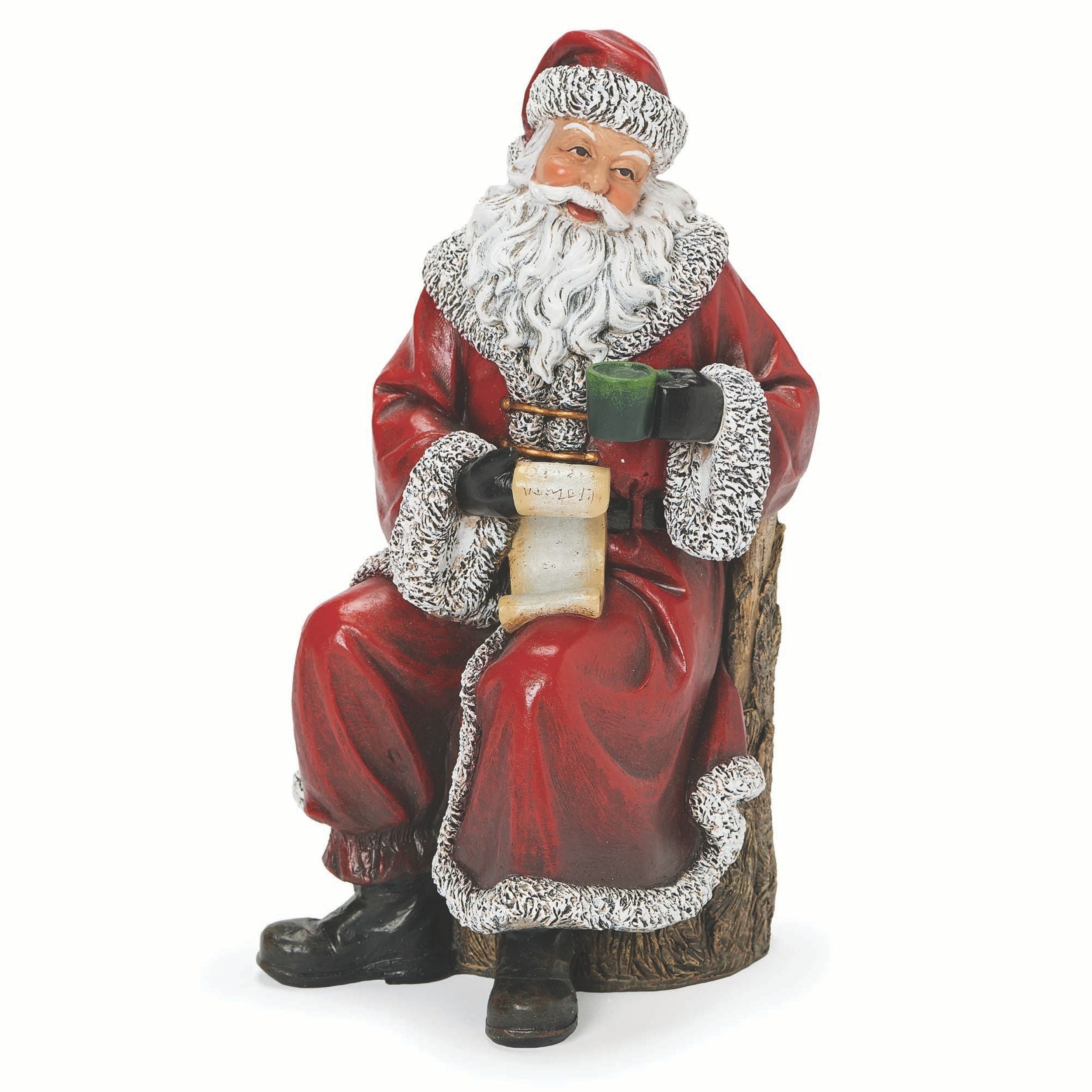 Joseph's Studio Santa with Cocoa Figure