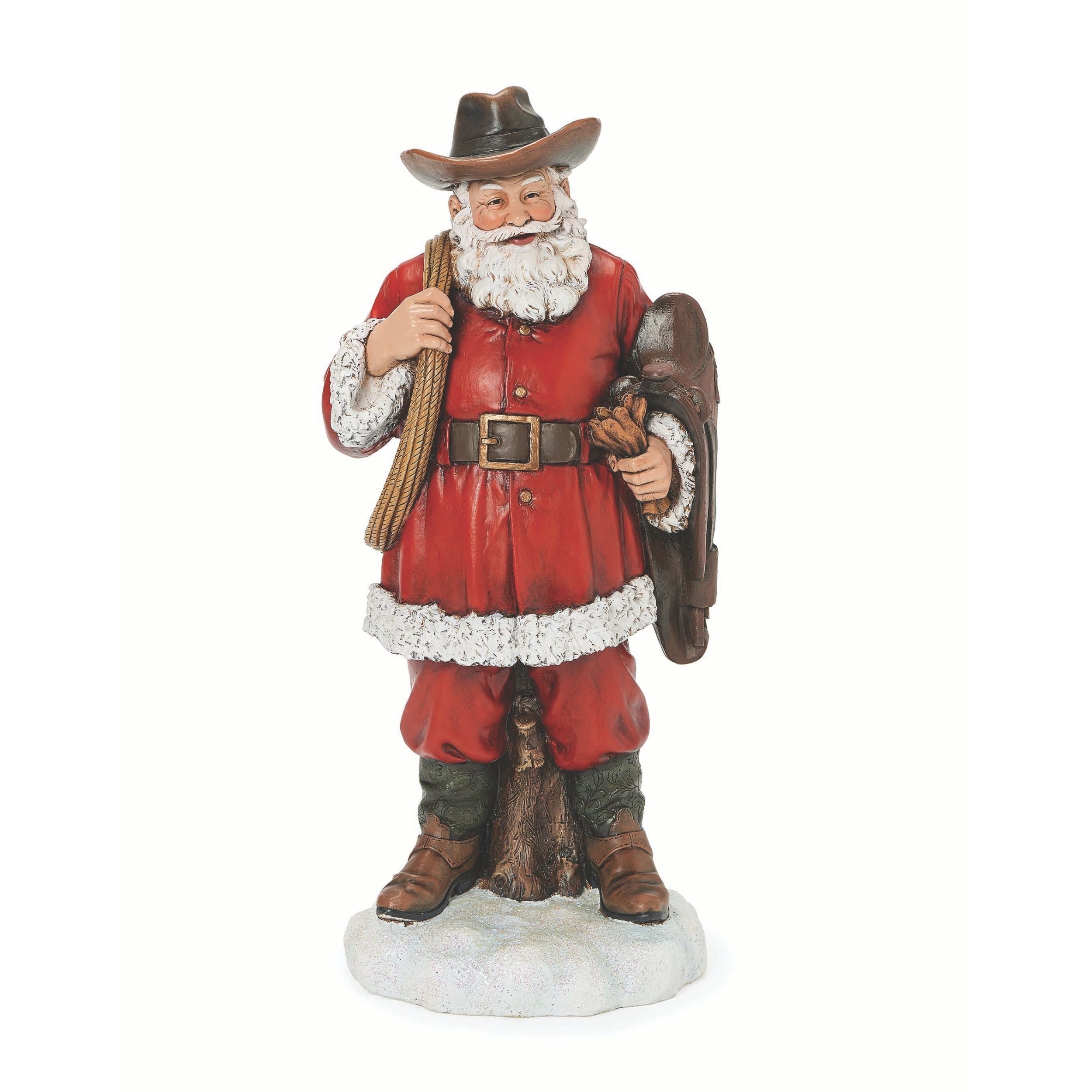 Joseph's Studio Cowboy Santa Figure