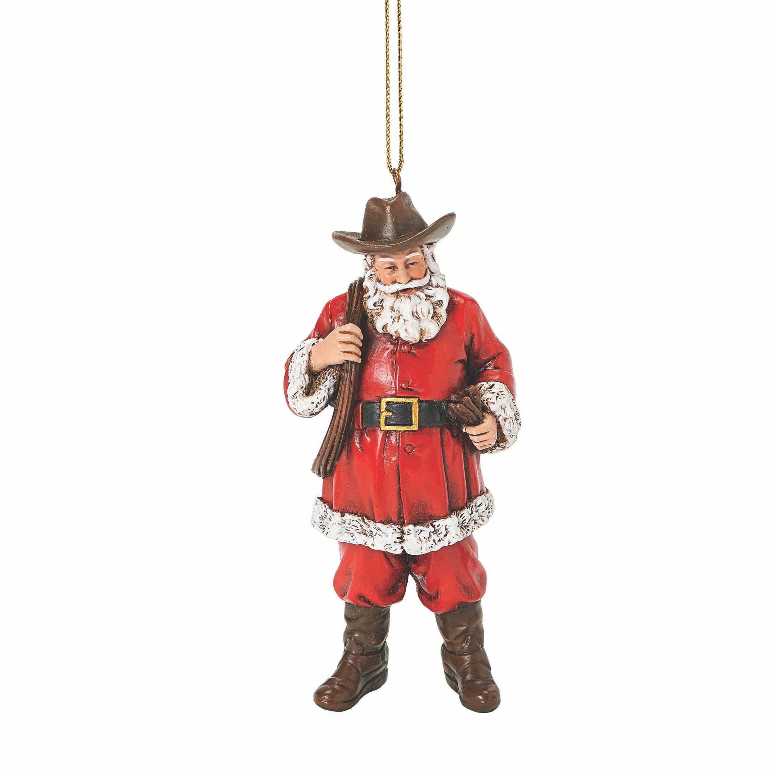 Joseph's Studio Santa Cowboy Ornament