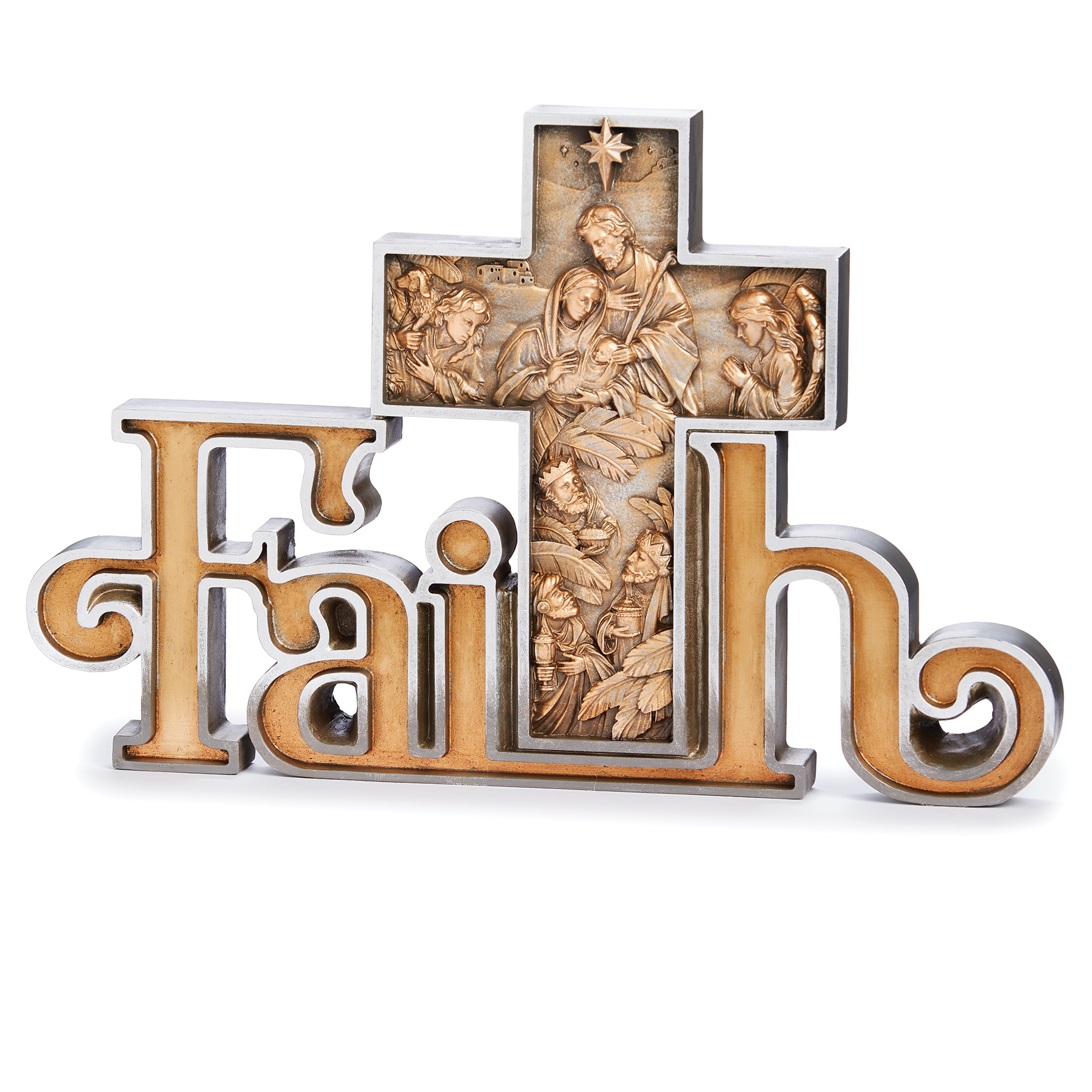 Joseph's Studio "Unto Us a Child is Born" Manger Nativity Figurine