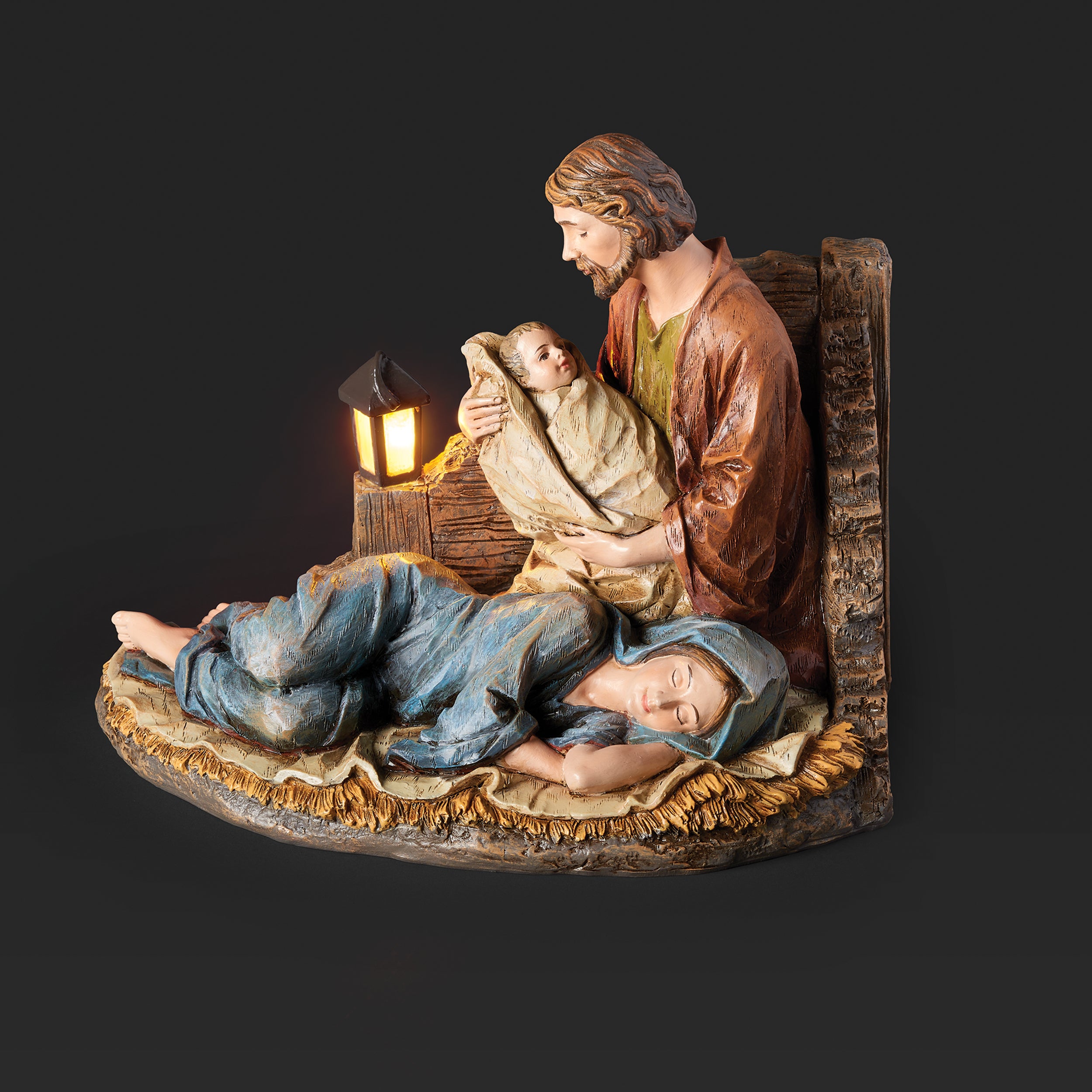 Joseph's Studio Lighted Sleeping Mary Holy Family Figure