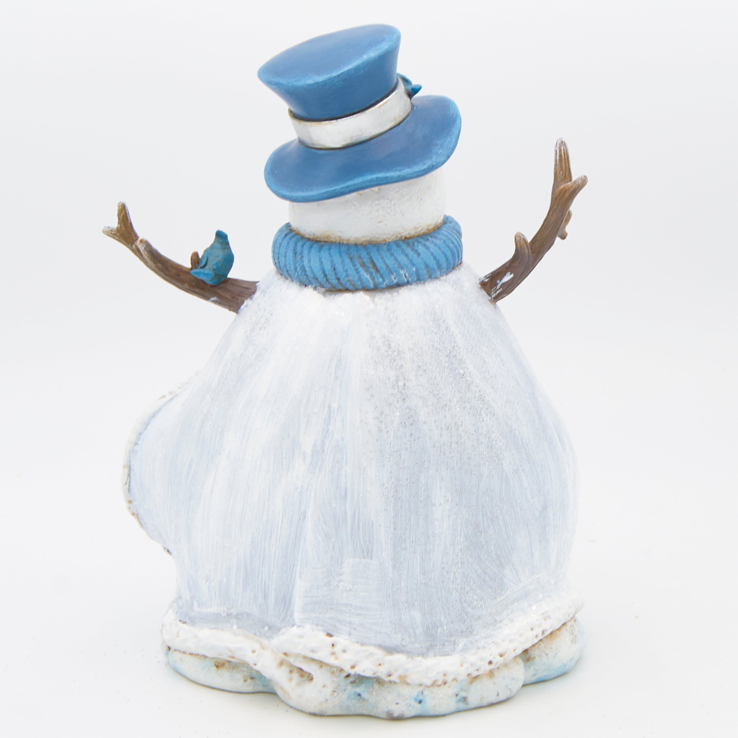 Joseph's Studio Blue Top Hat Snowman with Arctic Animals