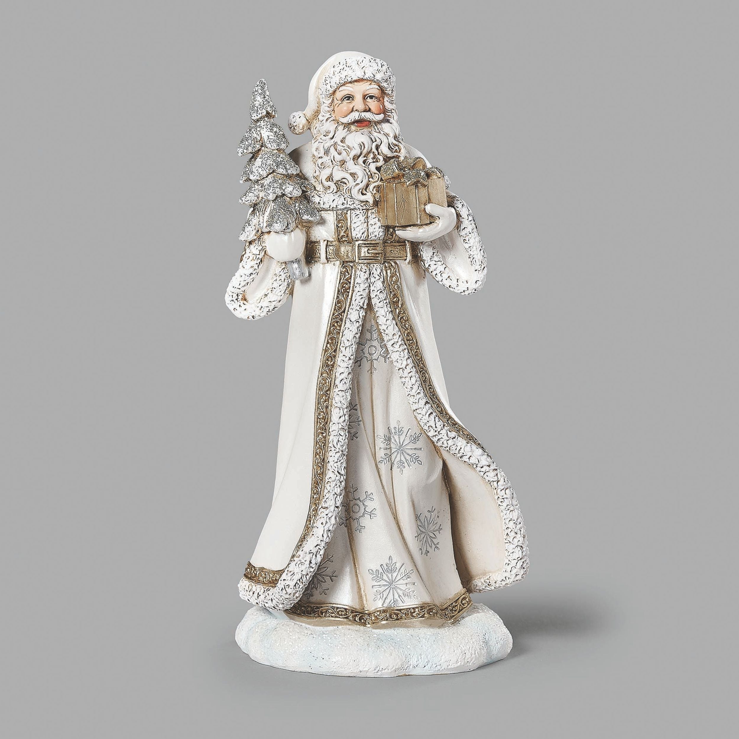 Joseph's Studio Santa Holding Present Figure