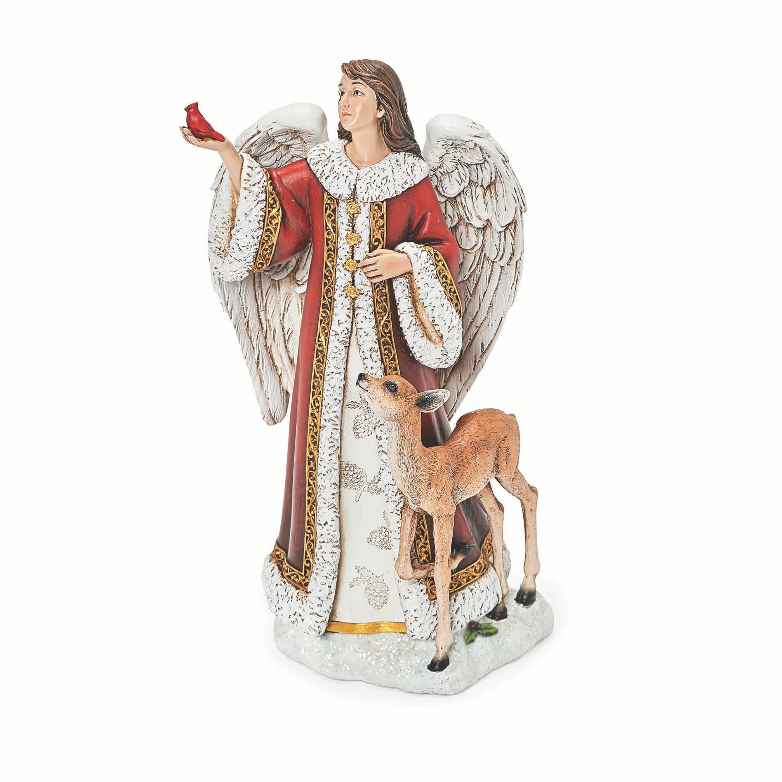 Joseph's Studio Angel with Deer Figure