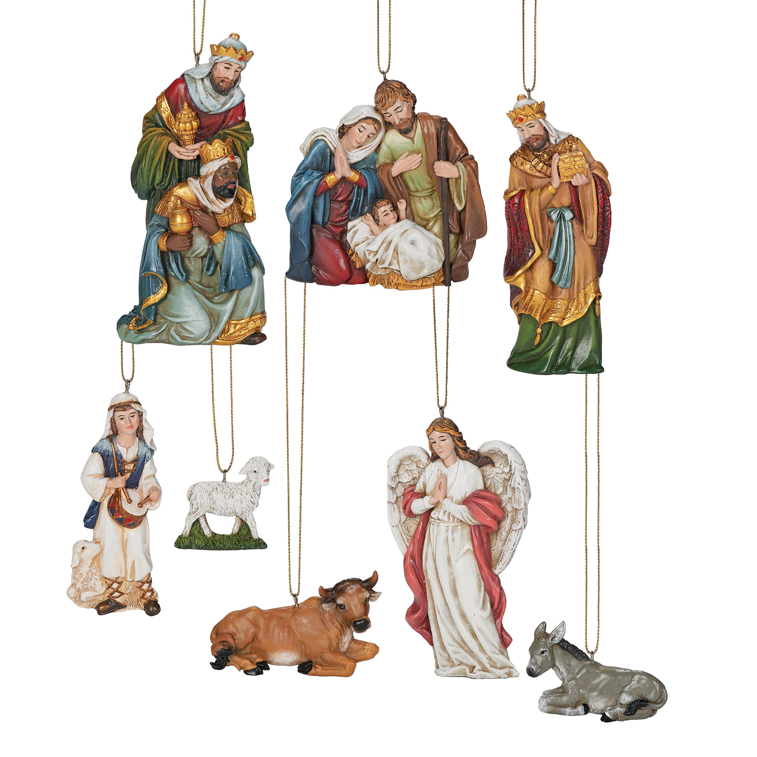 Joseph's Studio Nativity Ornament Set