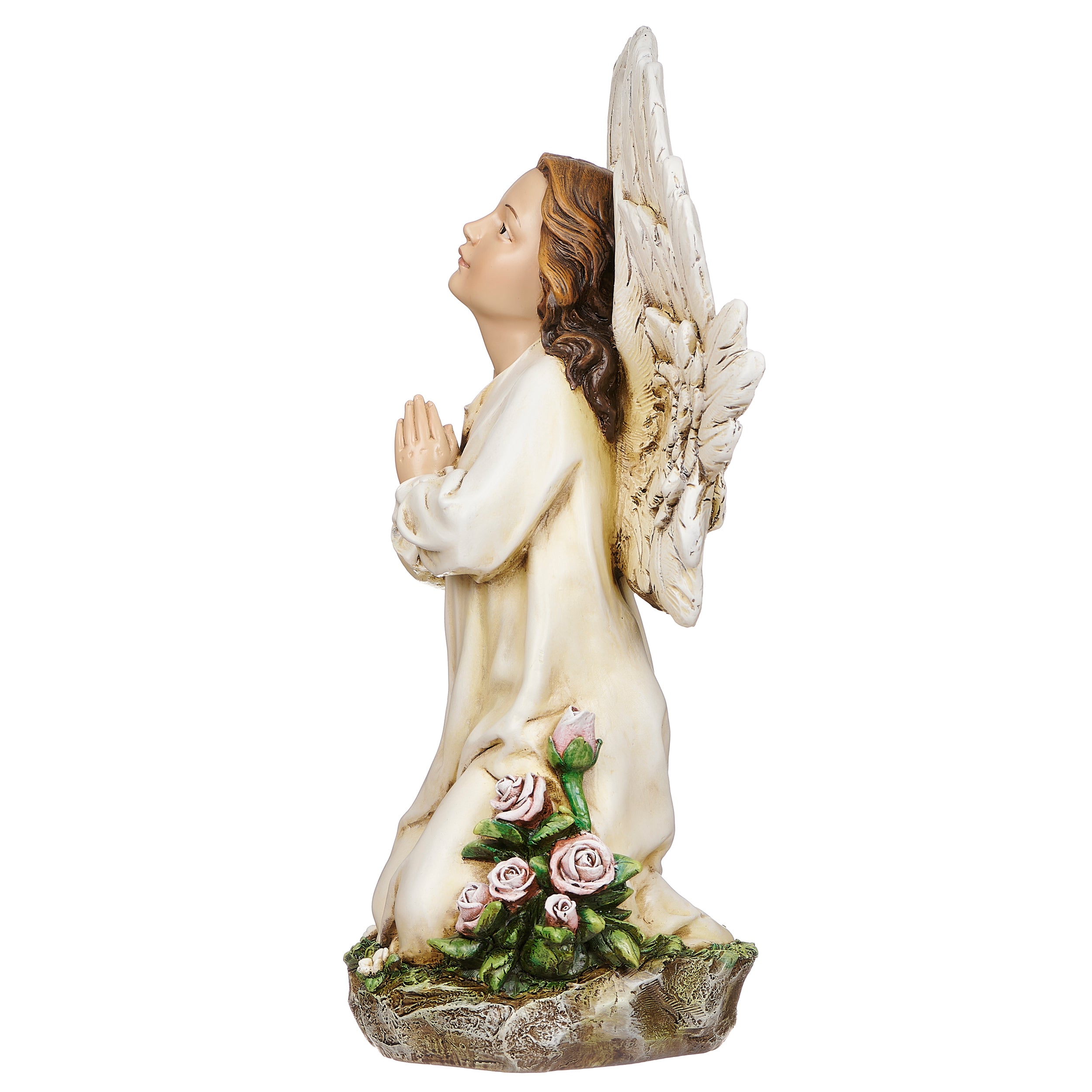 Joseph's Studio Kneeling Angel Garden Statue
