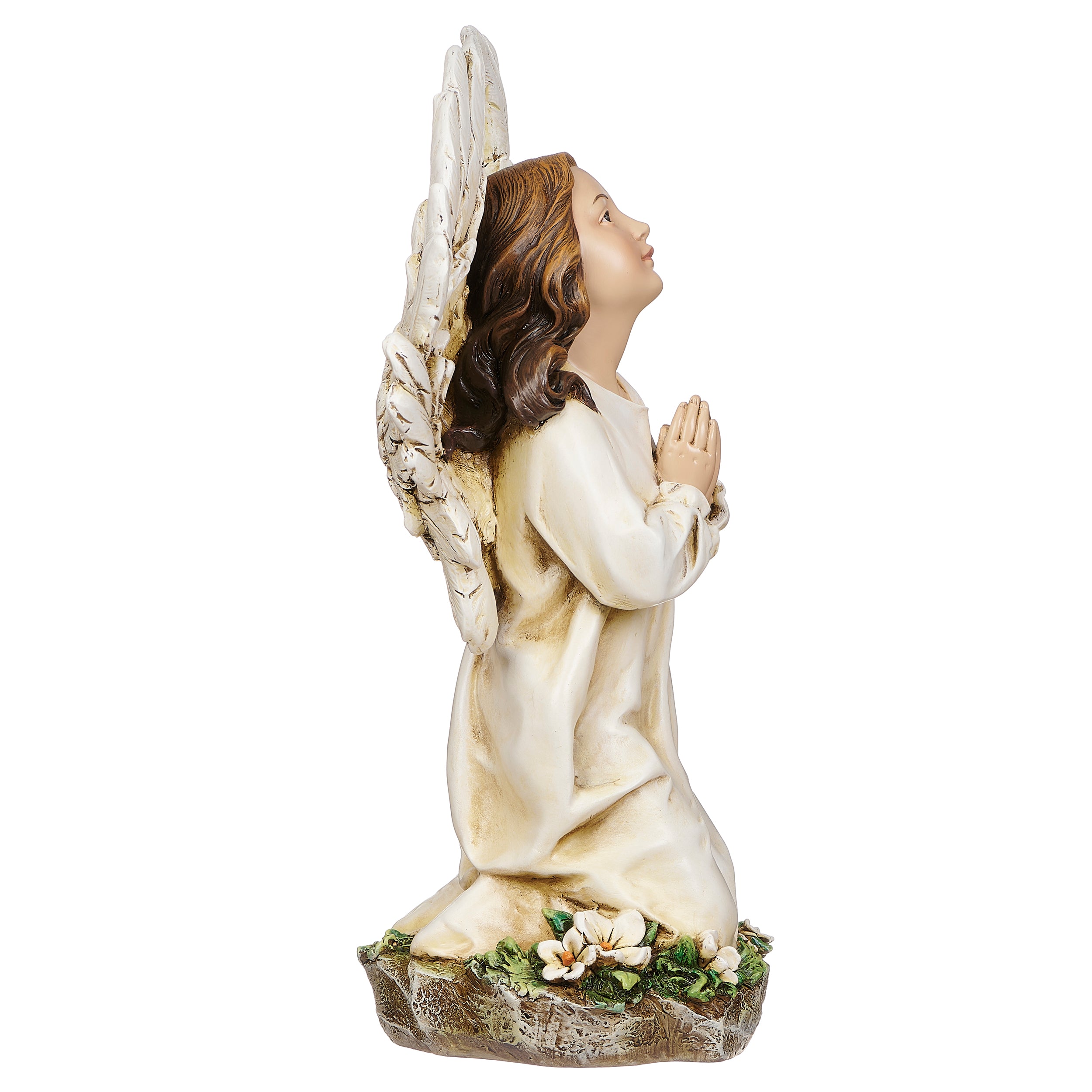 Joseph's Studio Kneeling Angel Garden Statue