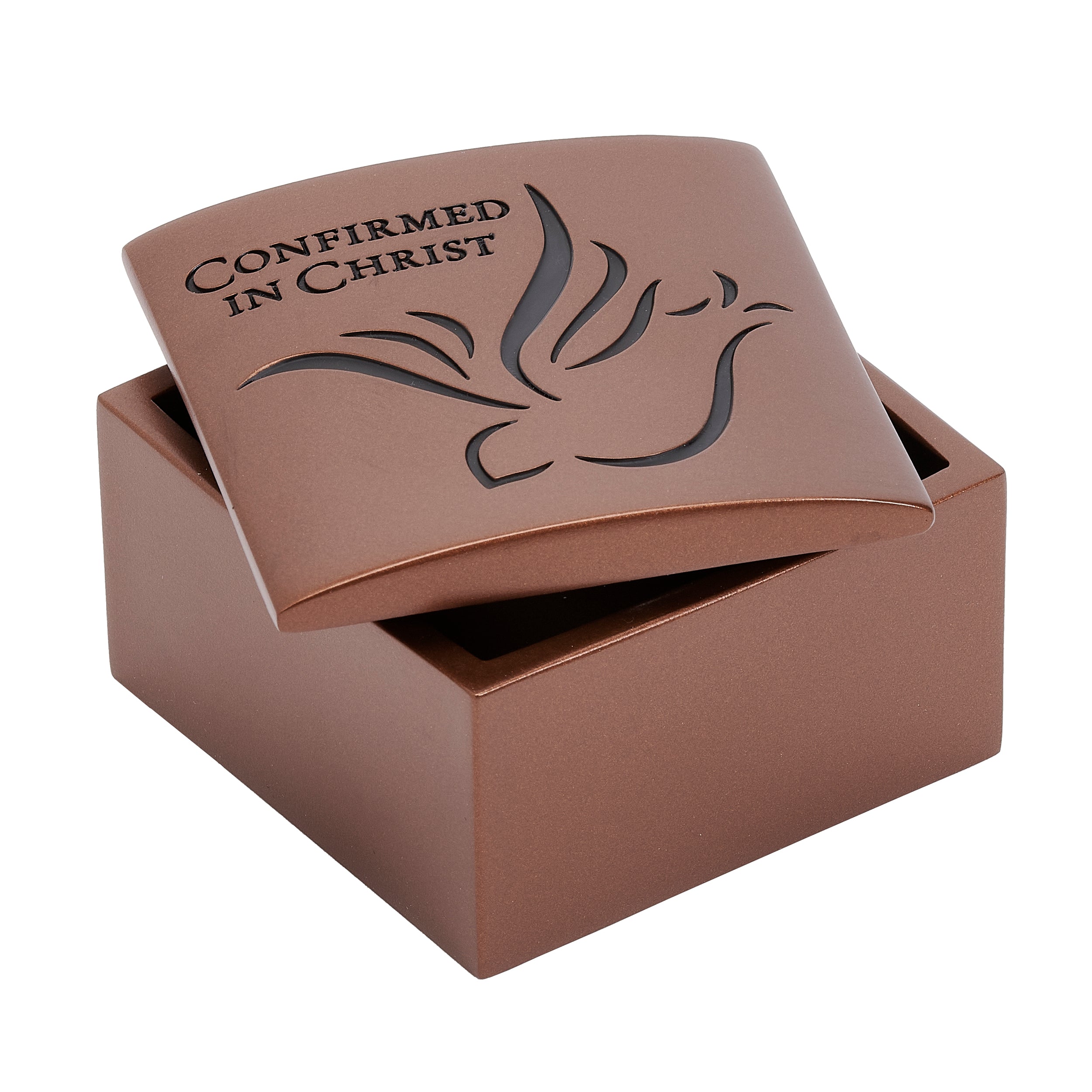 “Confirmed in Christ” Confirmation Keepsake Box with Dove