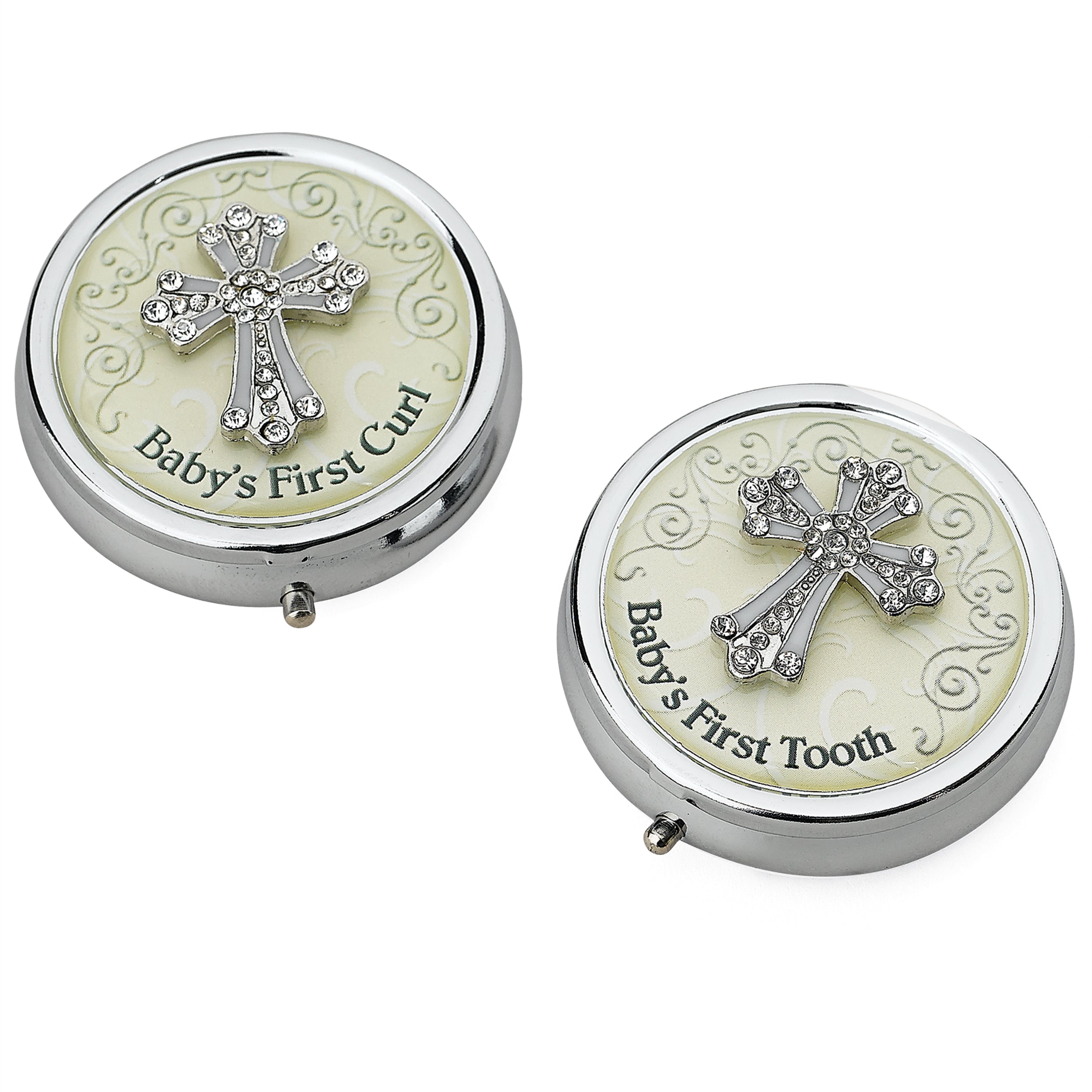 Caroline Collection Baby’s First Tooth & Curl Keepsake Box Set