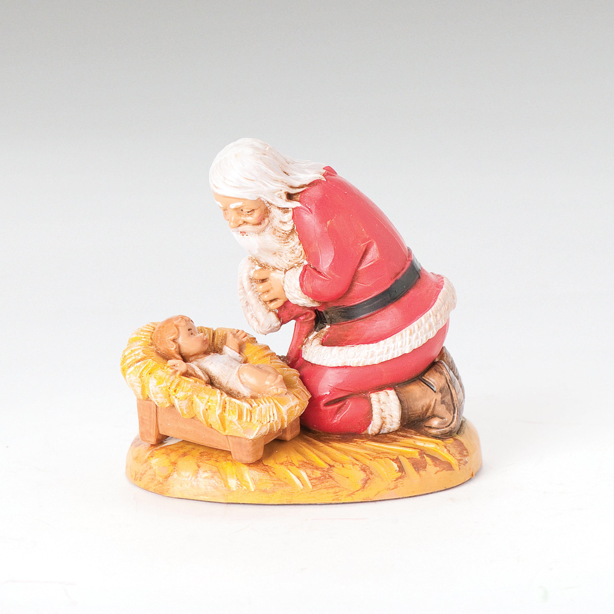 Fontanini Kneeling Santa Figure