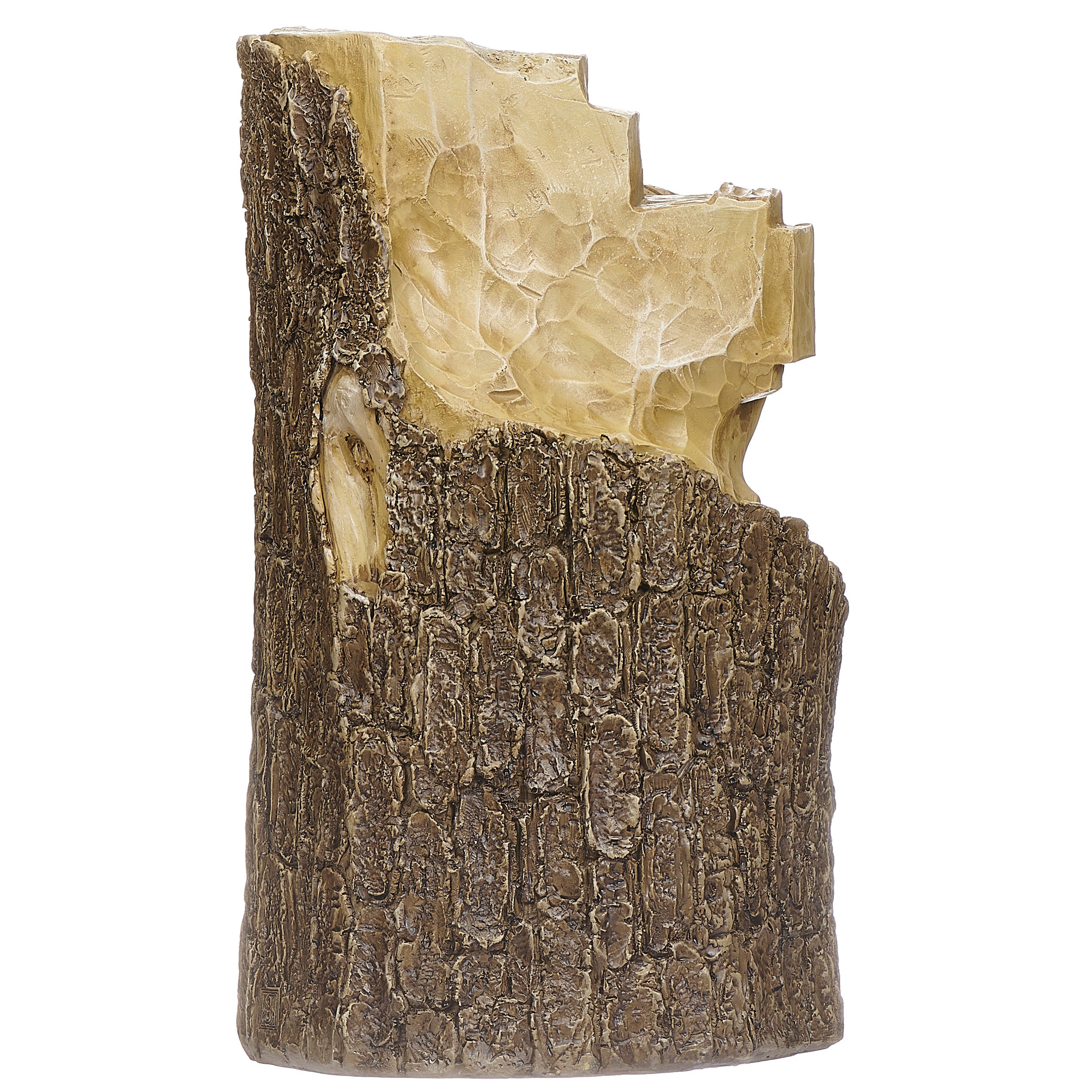 Joseph's Studio Carved-Look Cross with Jesus Garden Statue