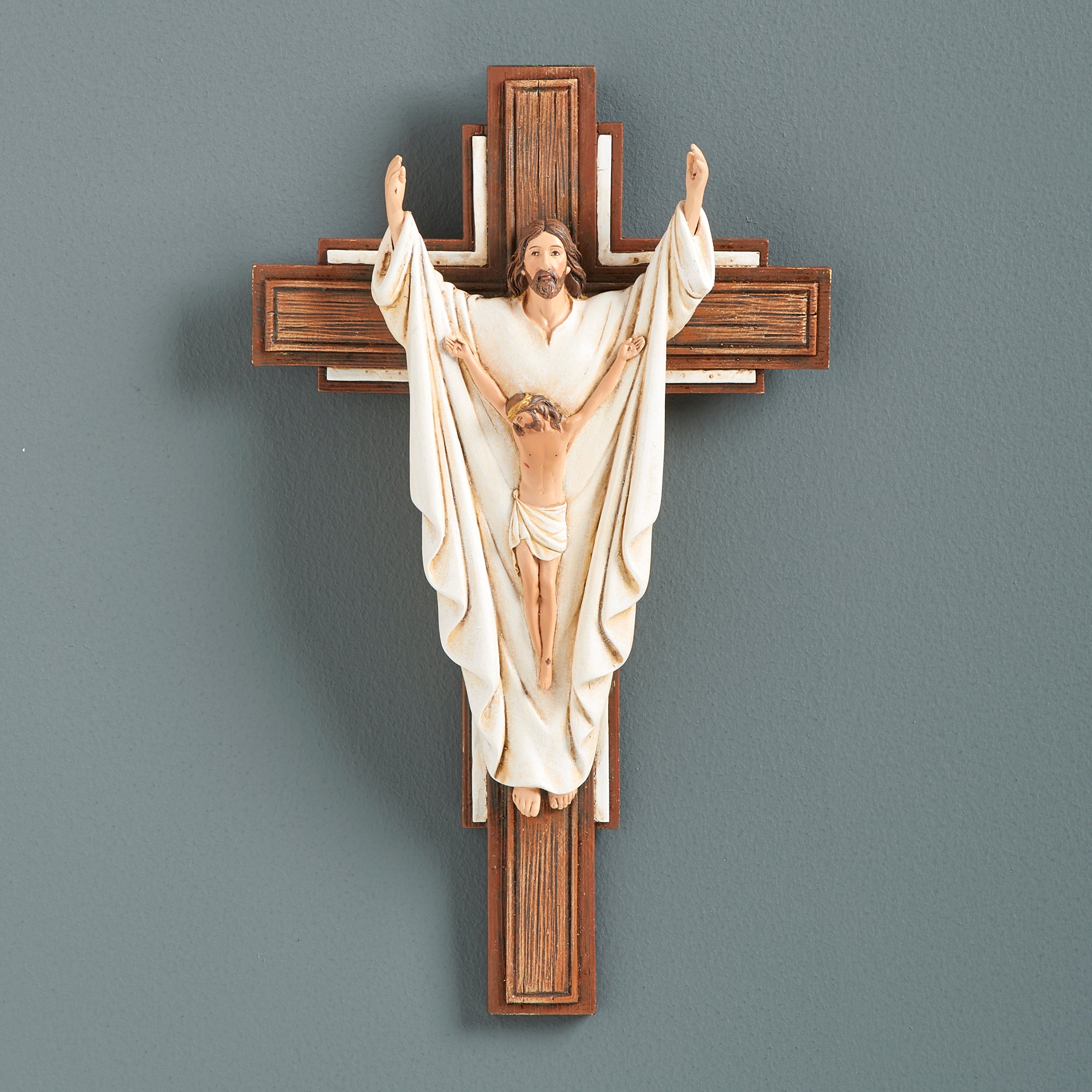 Joseph's Studio "He Is Risen" Crucifix