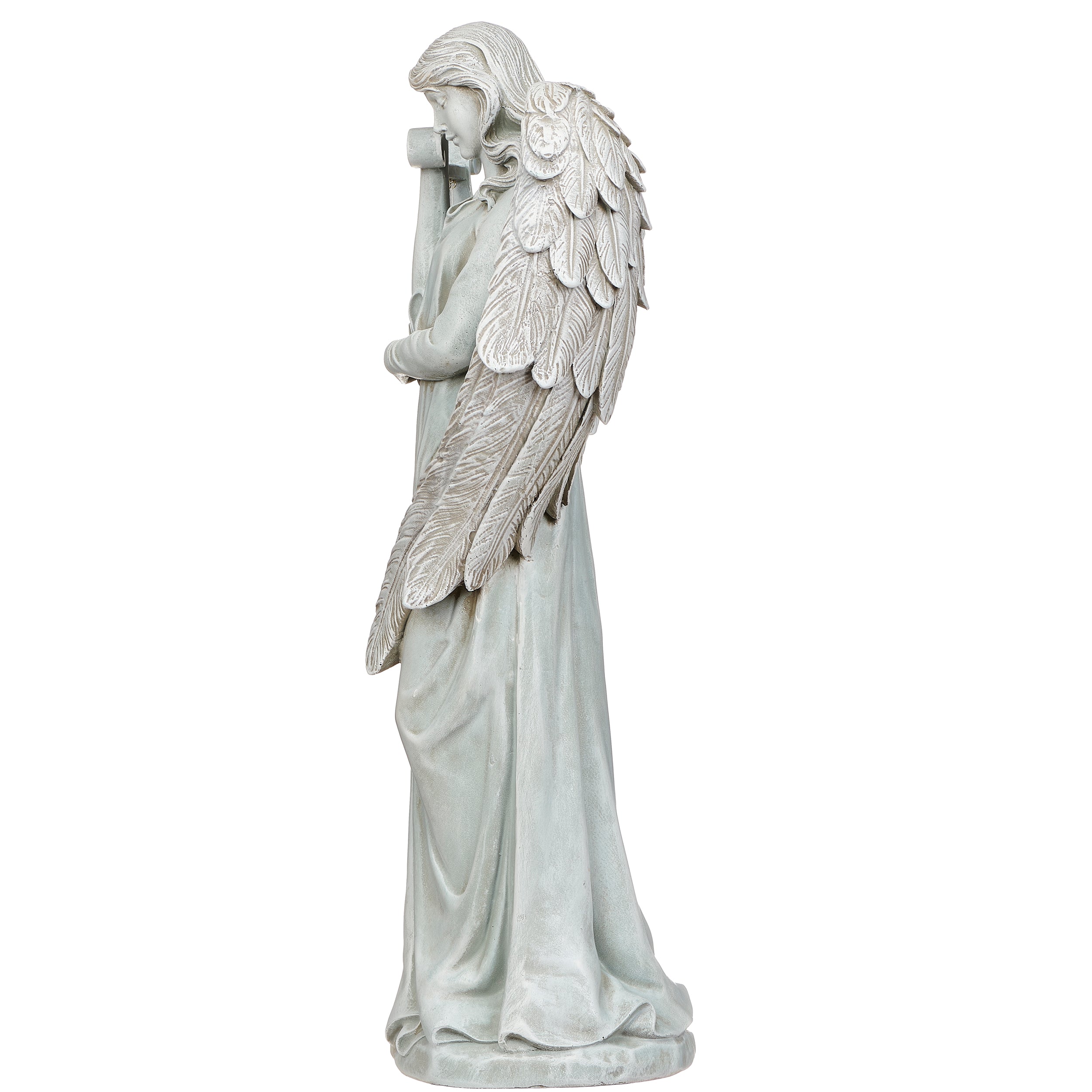 Joseph's Studio Standing Angel with Chimes Garden Statue