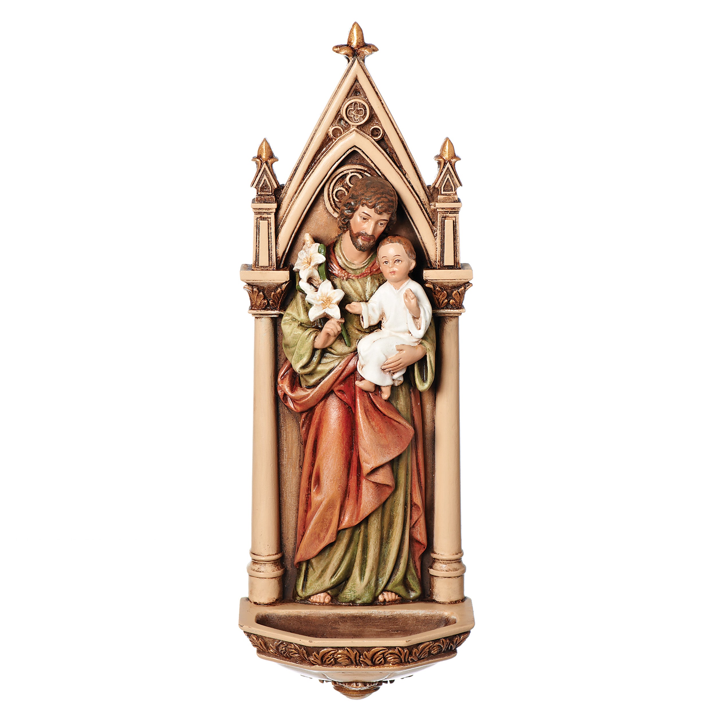 Joseph’s Studio St. Joseph Water Font - Renaissance Collection