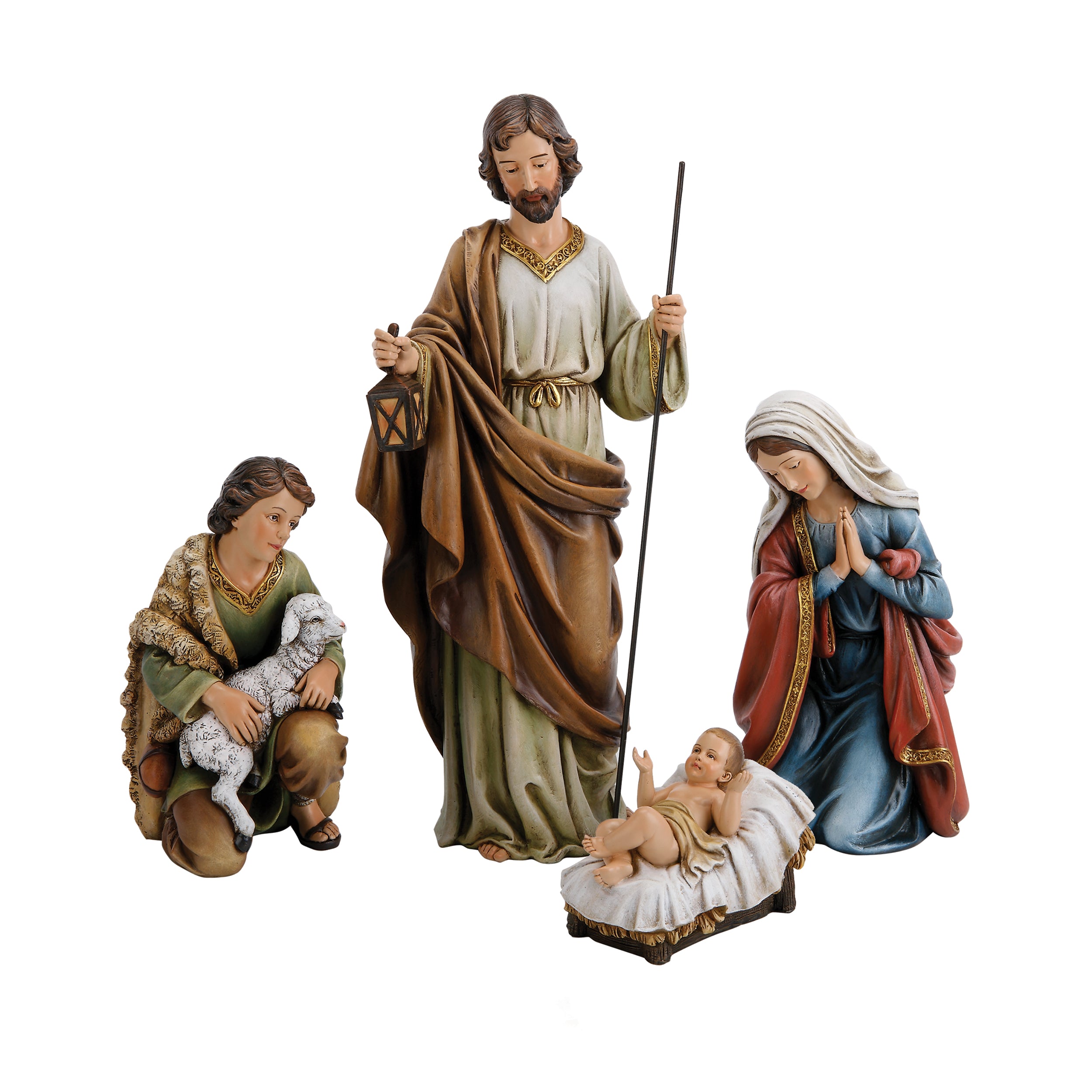 Joseph's Studio Earth Toned Nativity Set