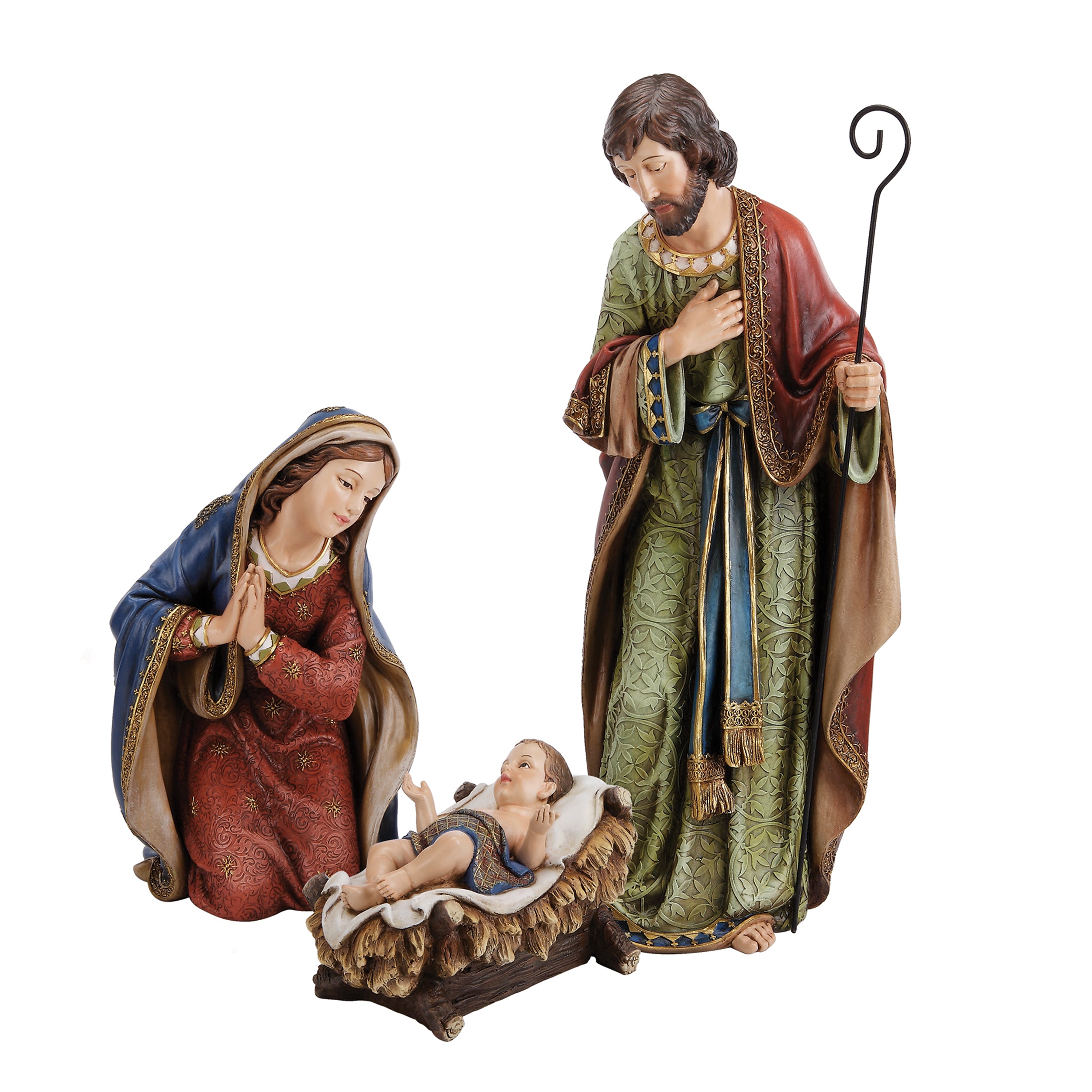 Joseph's Studio Adorned Holy Family Nativity Set