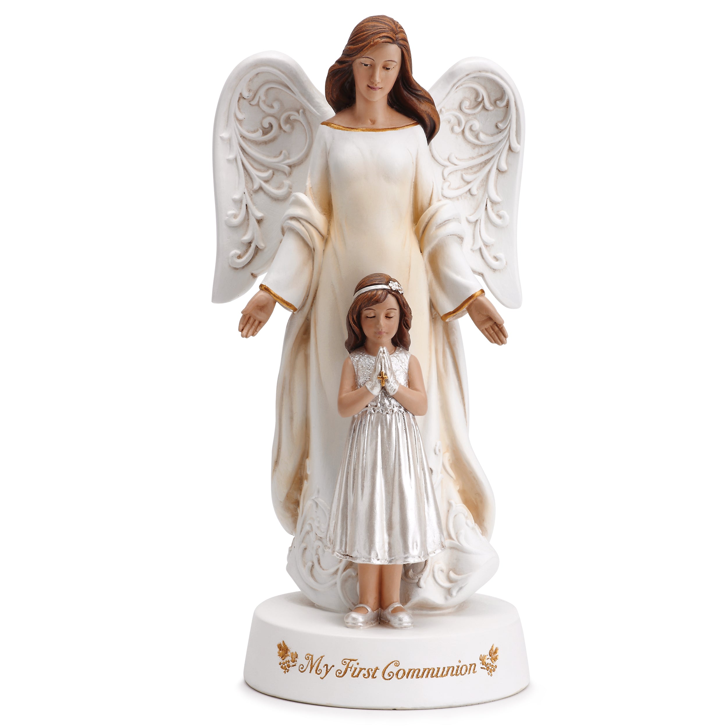 Joseph's Studio Angel with Girl First Communion Statue