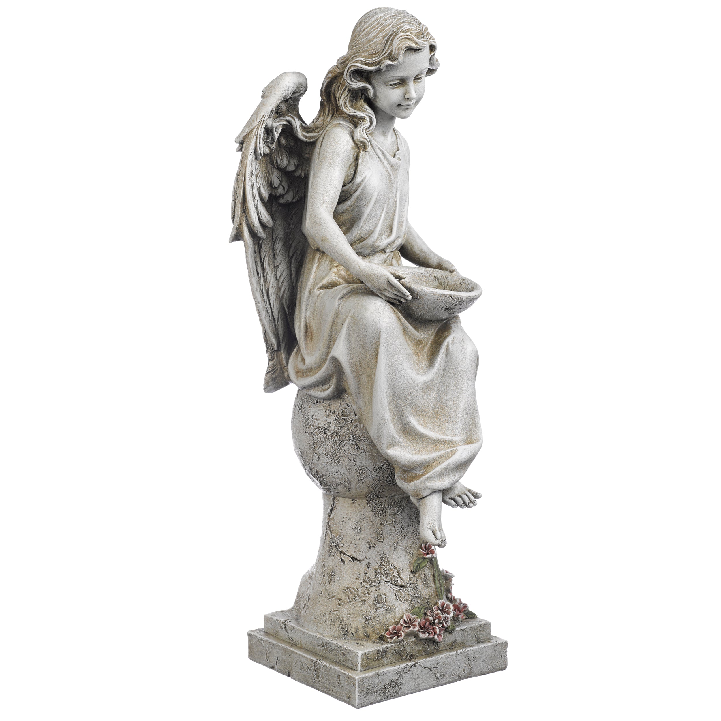 Joseph's Studio Solar Angel Garden Statue