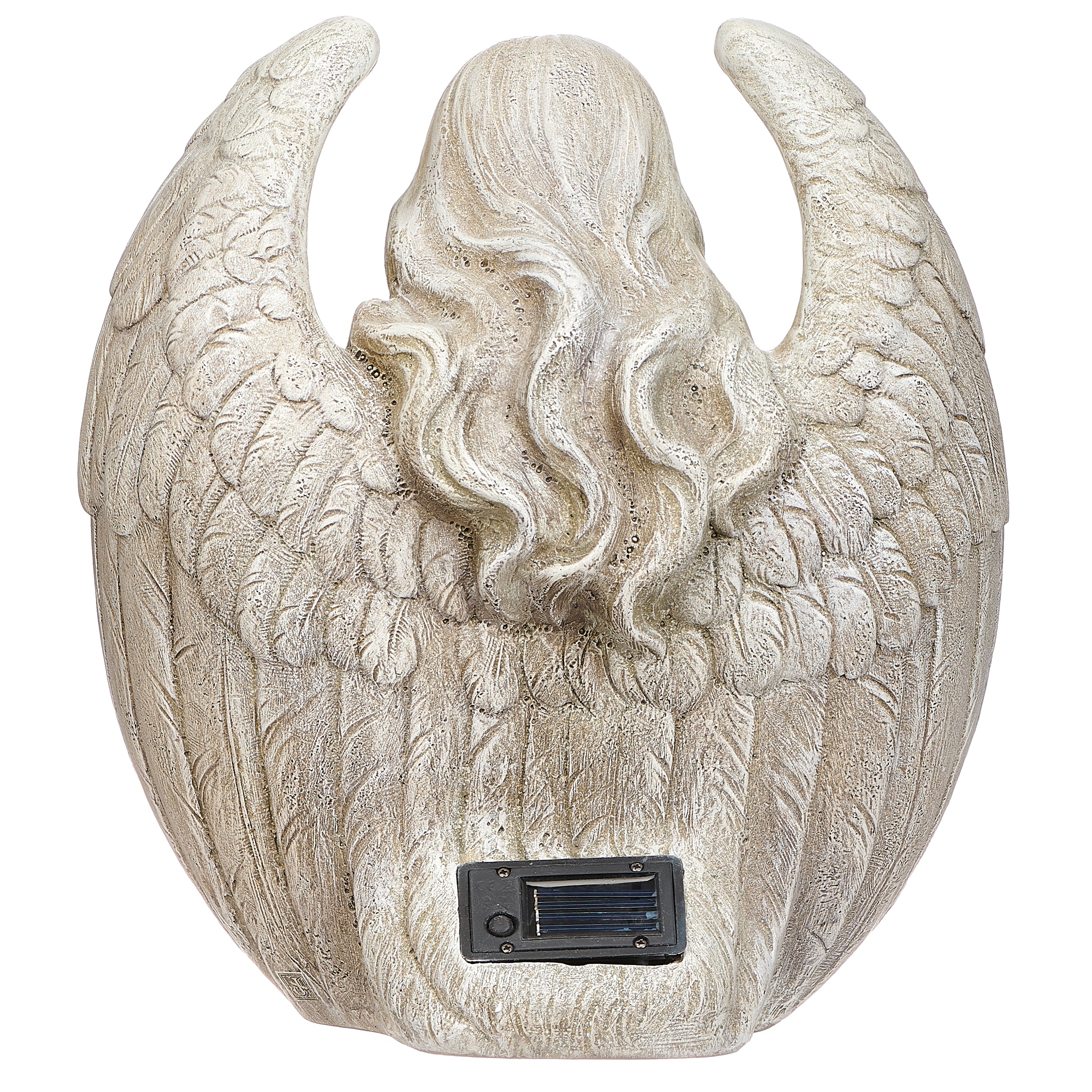 Joseph's Studio Solar Angel Holding a Bird