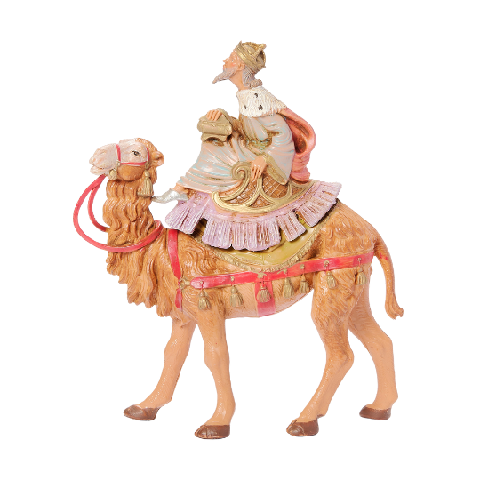 Fontanini Three Kings on Camels Set - 5" Scale