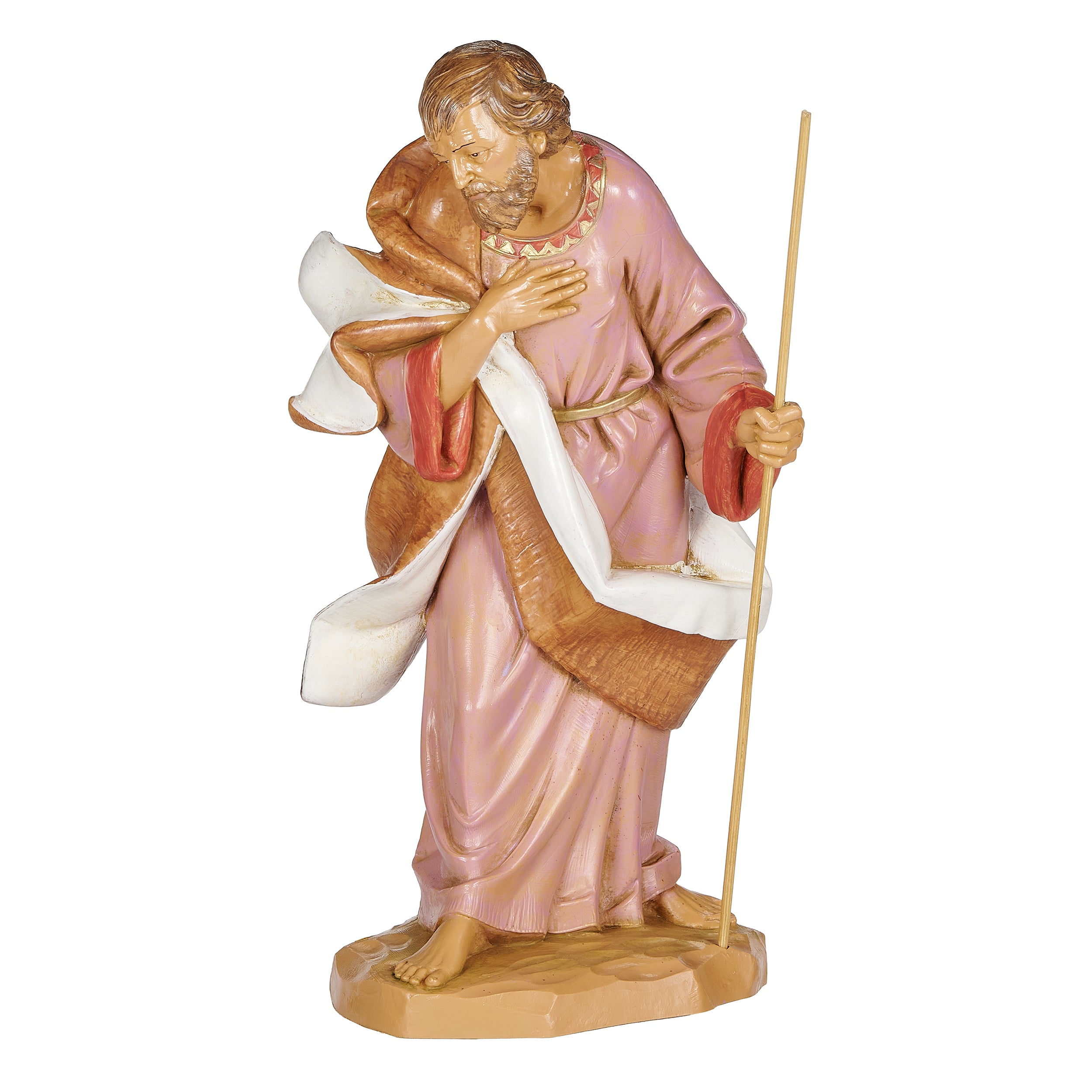 Fontanini Joseph with Staff - 12" Scale