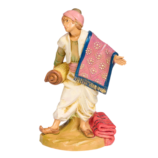 Fontanini Thomas the Rug Merchant - 5" Scale