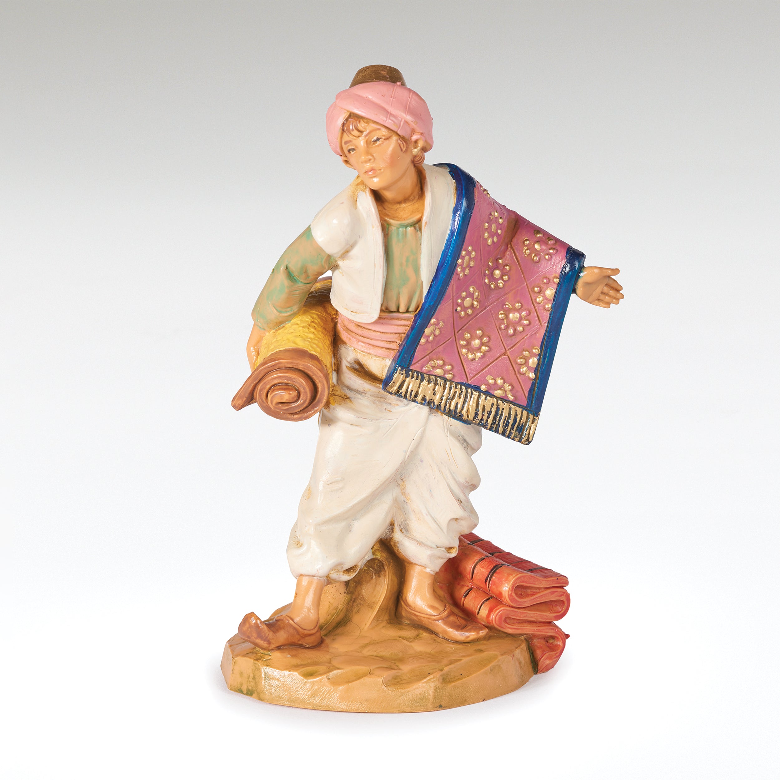 Fontanini Thomas the Rug Merchant - 5" Scale