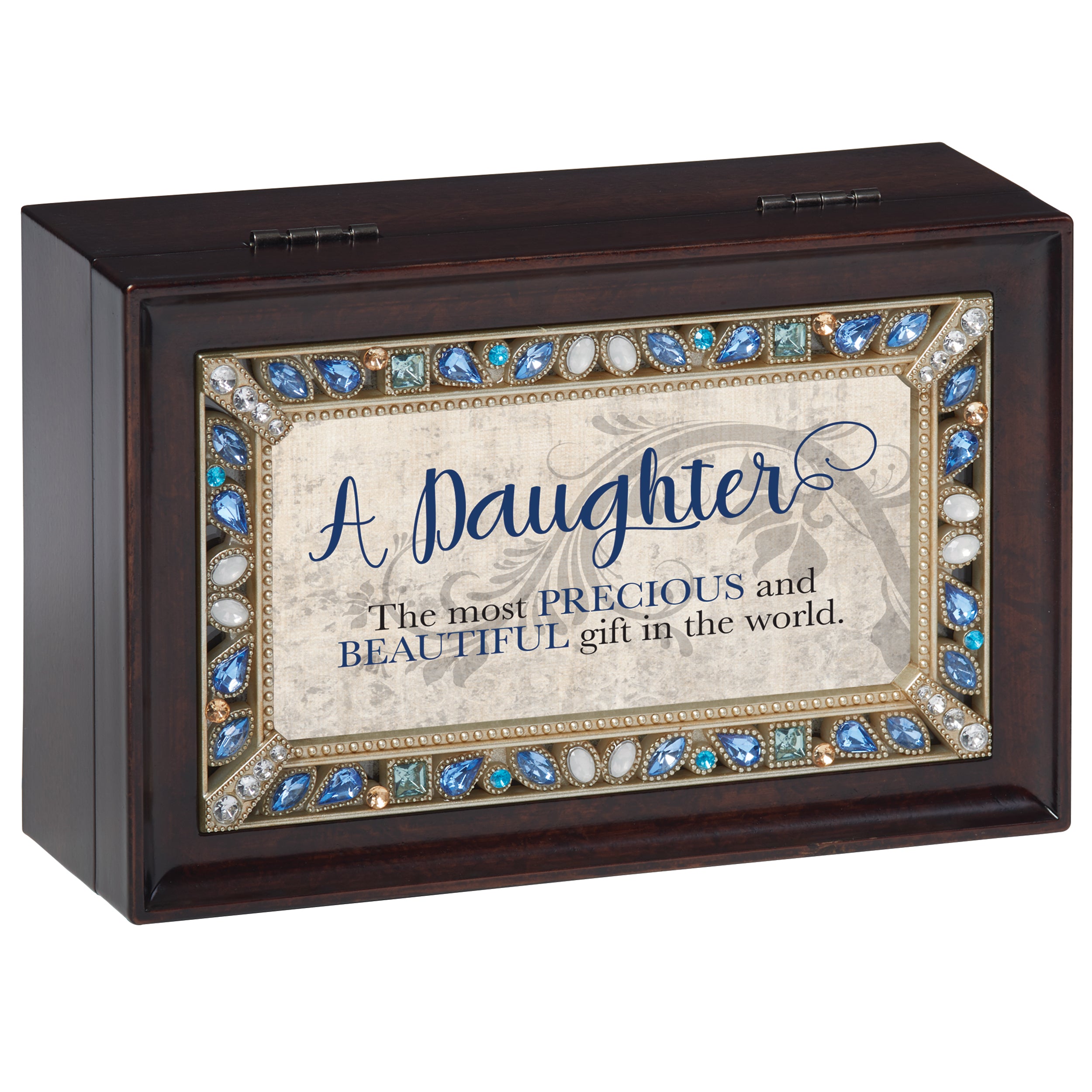 Daughter Jeweled Music Box – "Für Elise" Tune