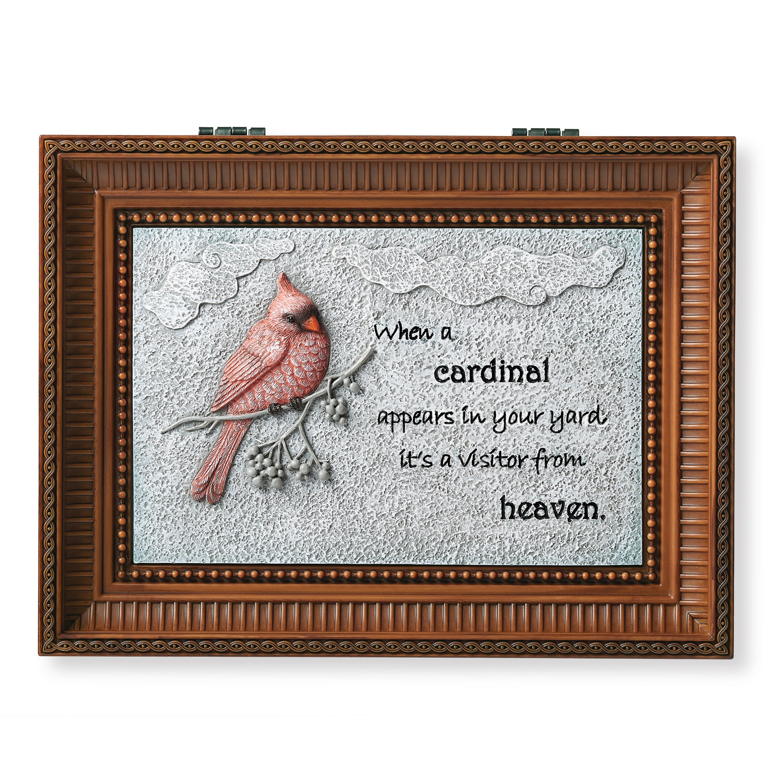 Cardinal Memorial Music Box- "Nocturne" Tune