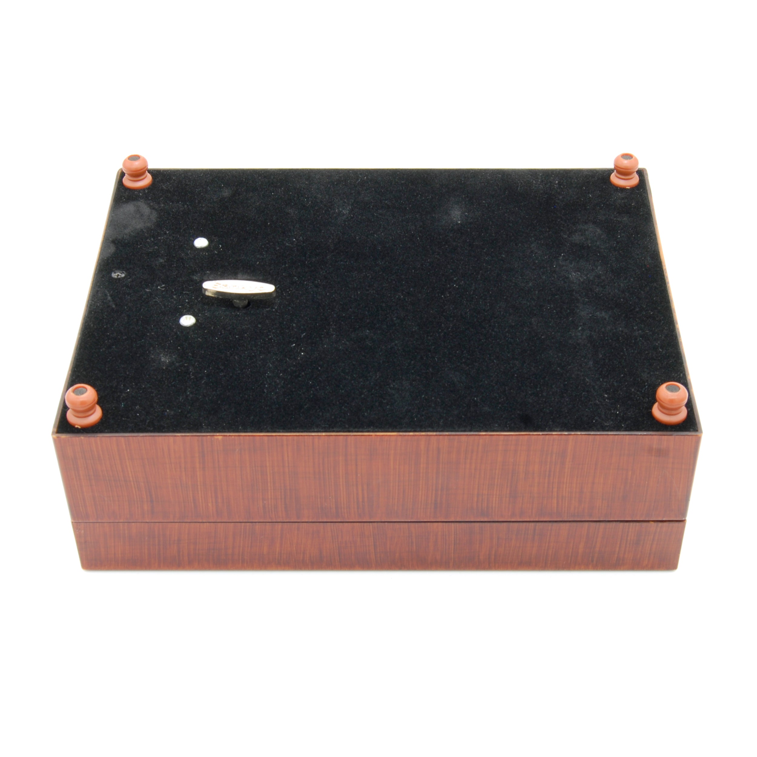 Footprints in the Sand Brown Music Box- "Nocturne" Tune