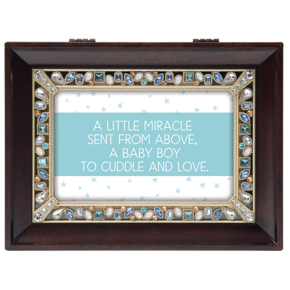 Little Miracle Jeweled Music Box - 