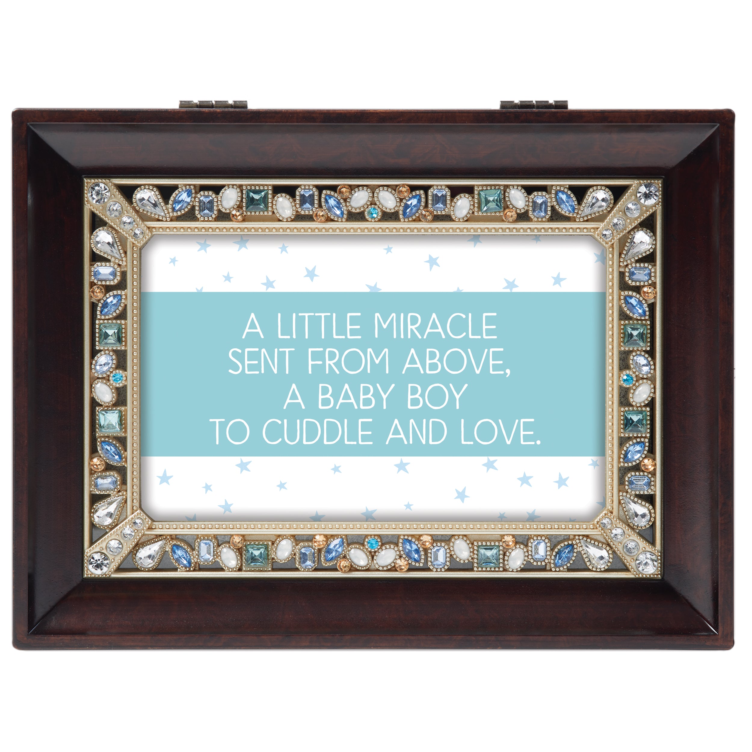 Little Miracle Jeweled Music Box - "You Are My Sunshine" Tune