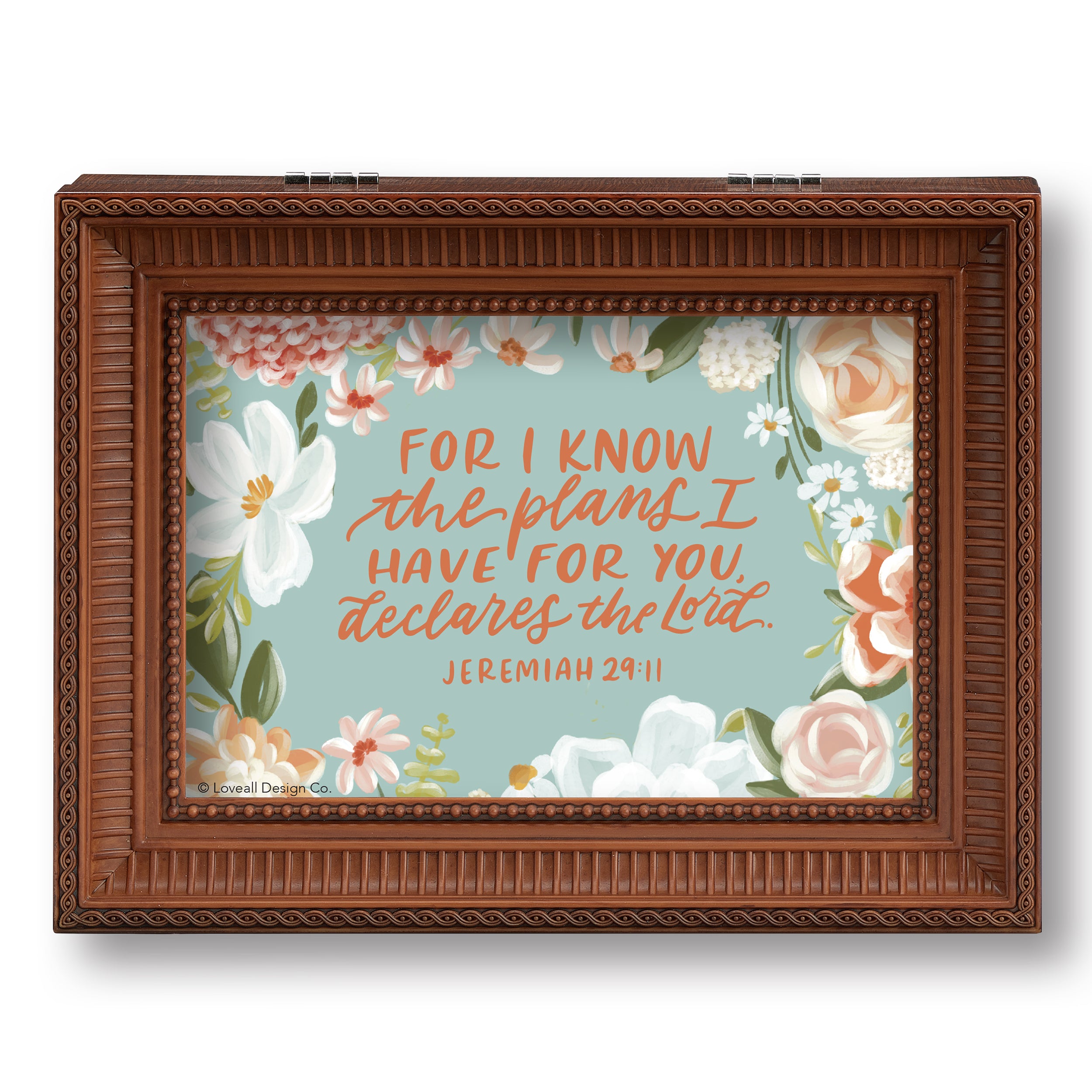 "For I Know The Plans" Music Box - "How Great Thou Art" Tune