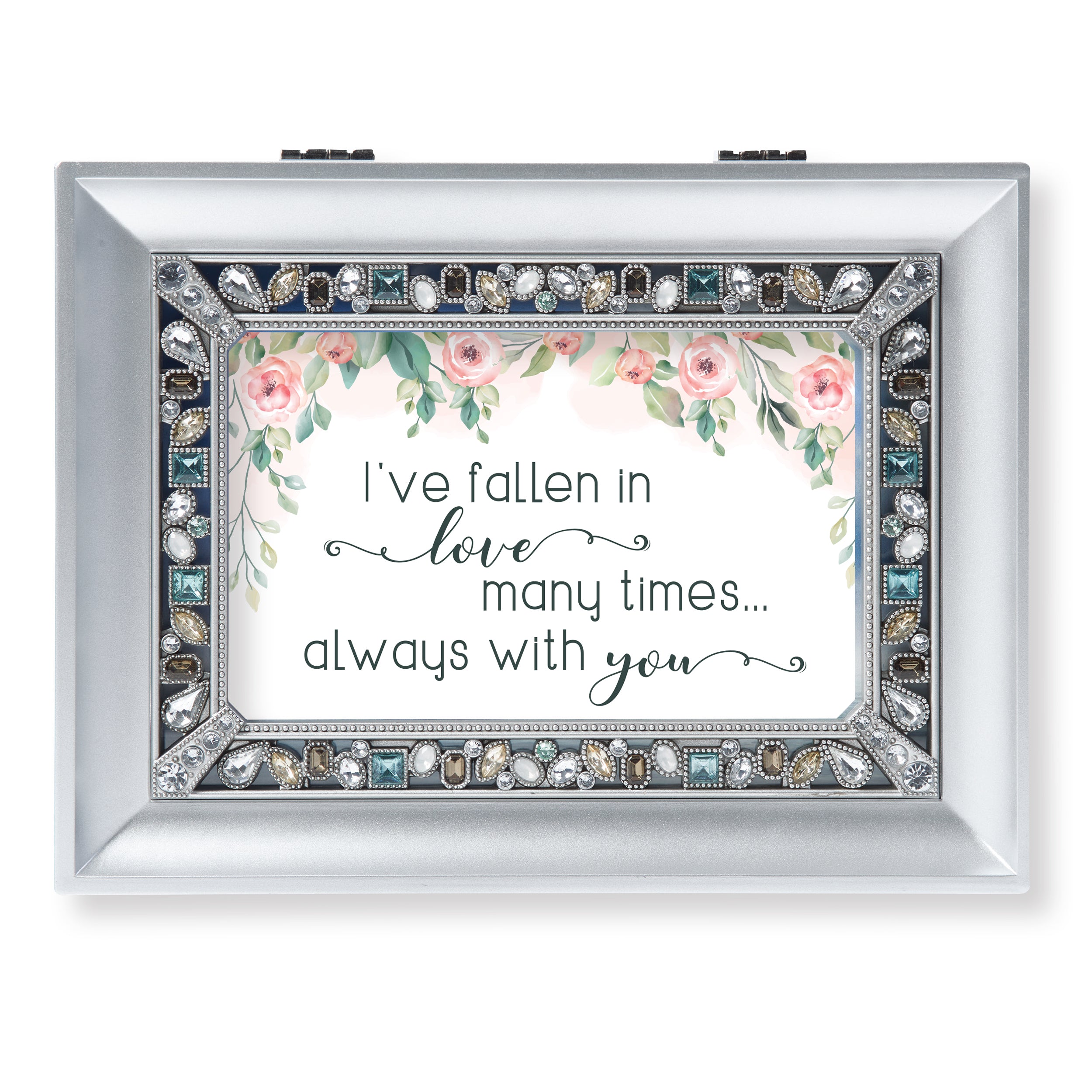 Fallen in Love Wedding Music Box Plays "Clair de Lune" Tune