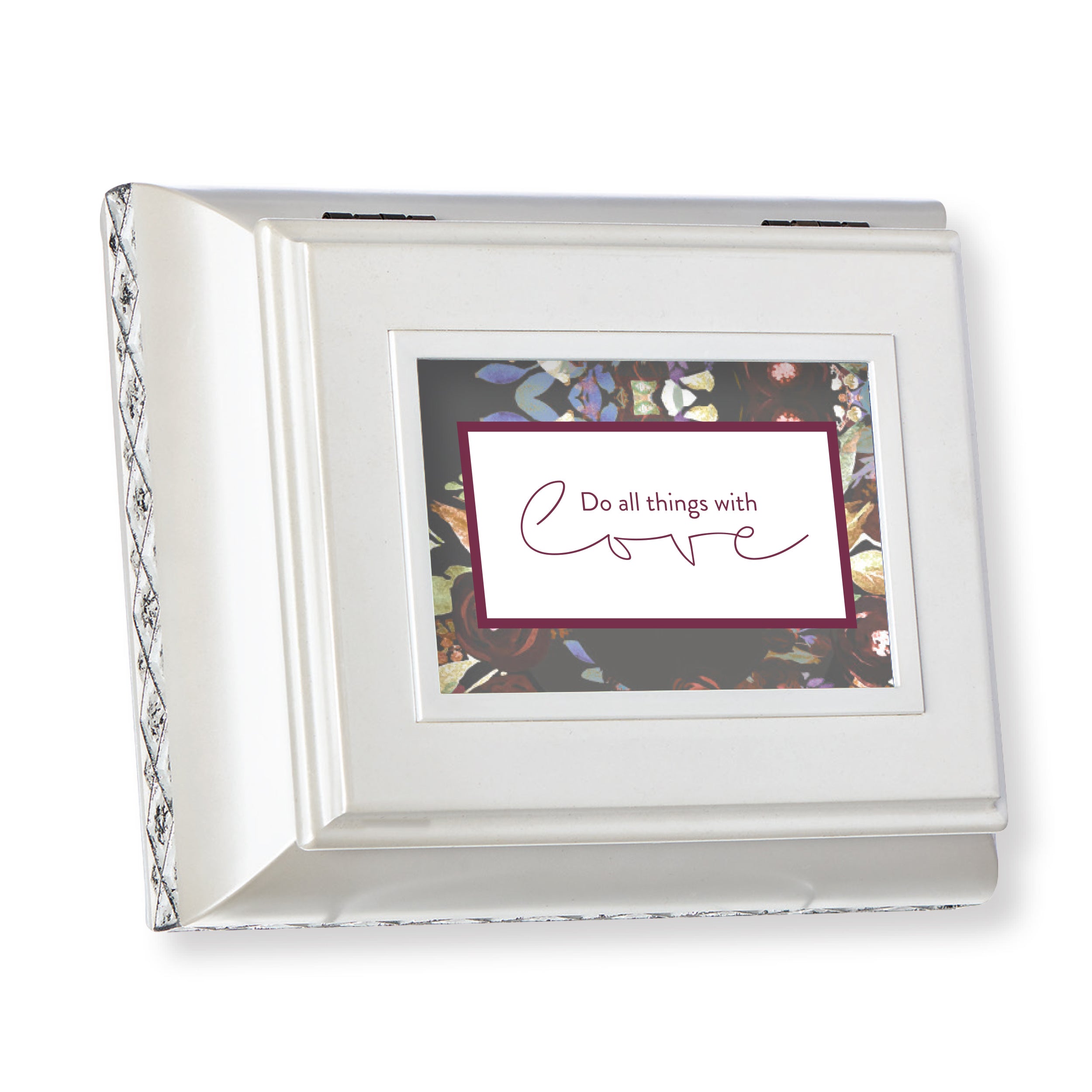 Love Do All Things White Music Box- "Unchained Melody" Tune