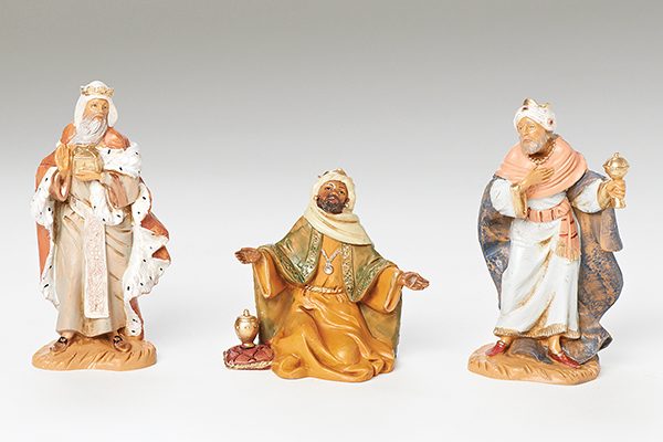 Fontanini by Roman – 3 PC Set Kings for 5" Scale Nativity Collection
